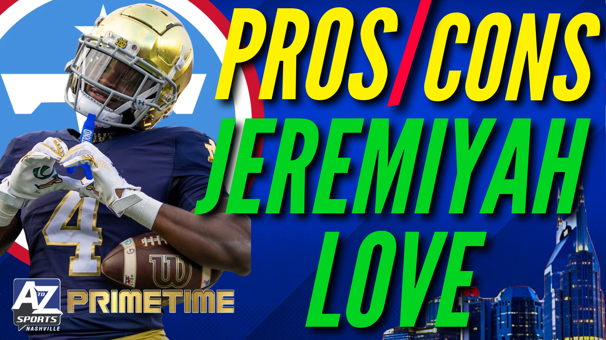 Titans Pros and Cons of drafting Jeremiyah Love