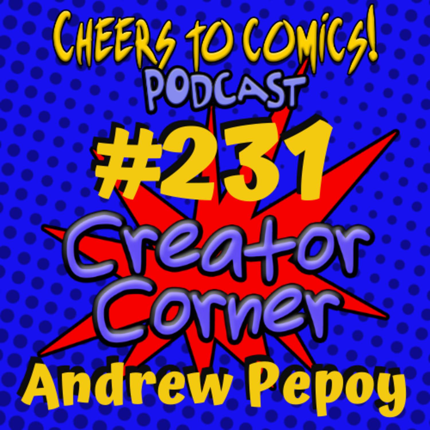 #231- Creator Corner: Andrew Pepoy (Simone & Ajax) episode artwork