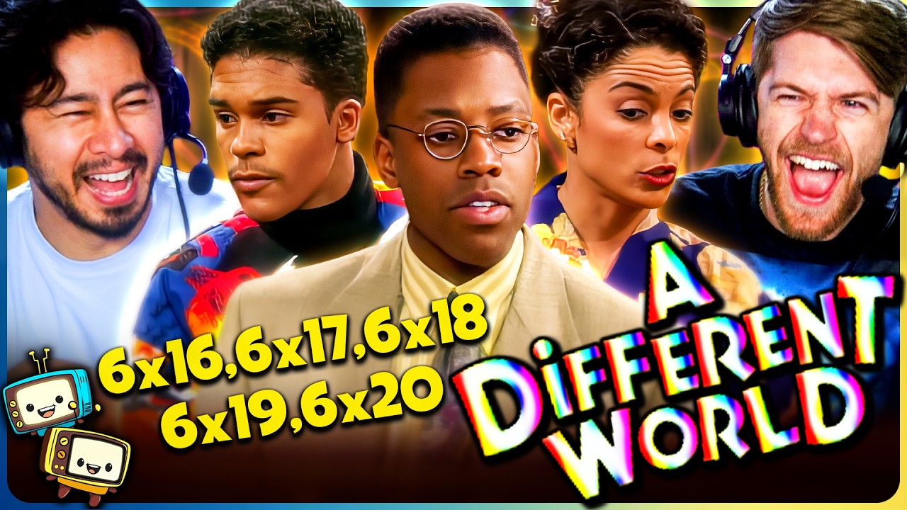 A DIFFERENT WORLD Season 6 Episodes 16-20 Reaction! | Jasmine Guy, Kadeem Hardison, w/ Jaby Koay episode artwork