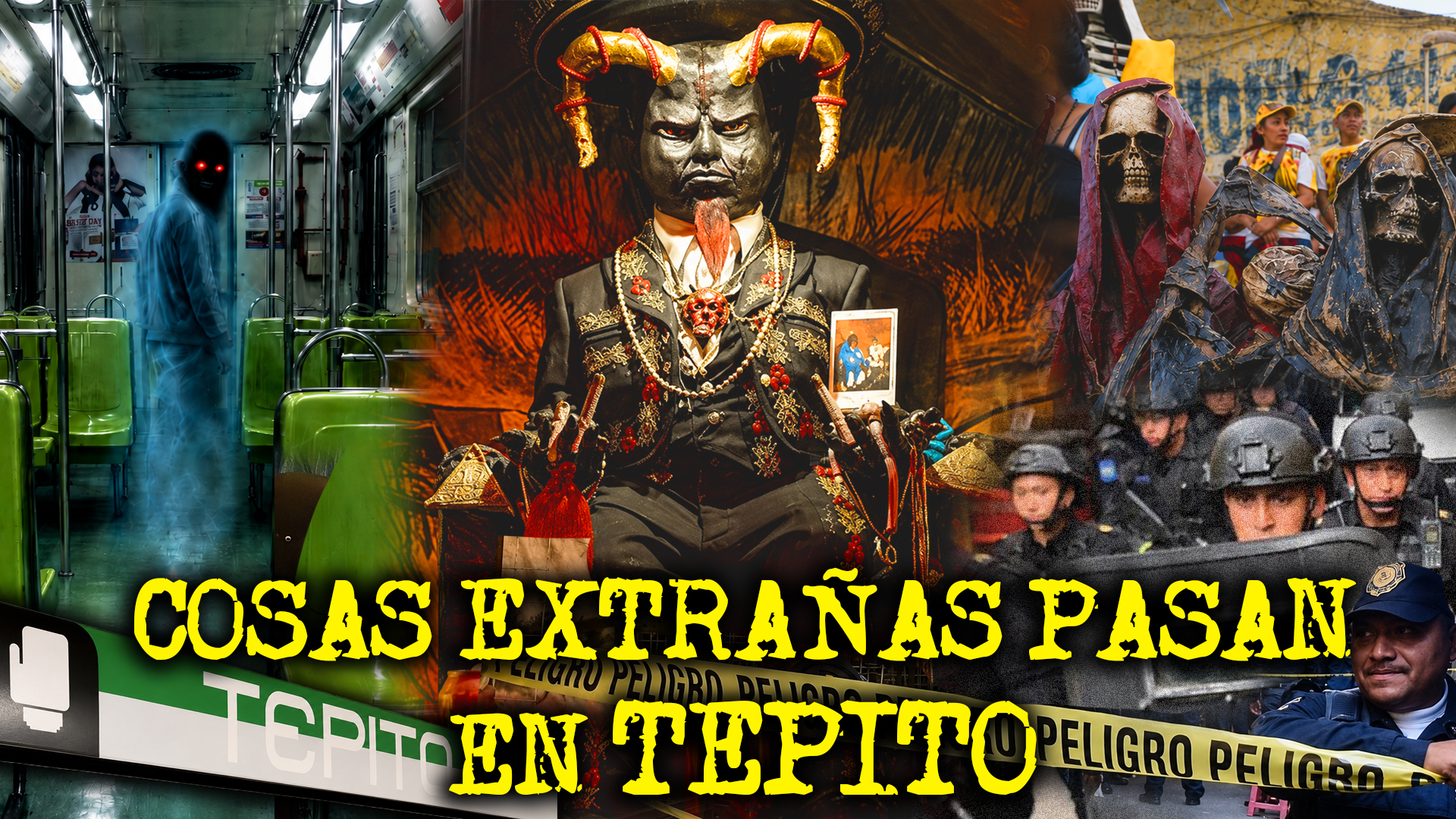 ALGO OSCURO PASA EN TEPITO - RELATOS ATERRADORES DEL BARRIO BRAVO