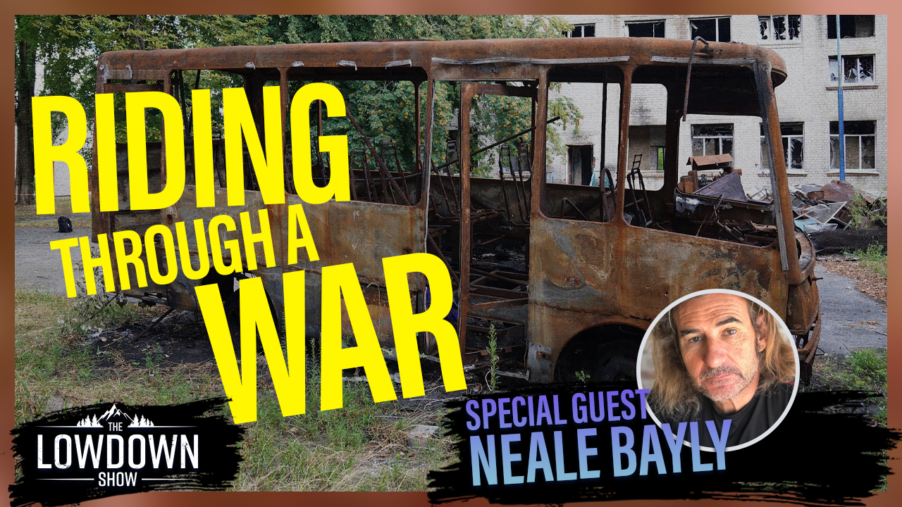 What You See When Riding A Motorcycle Through A War Zone