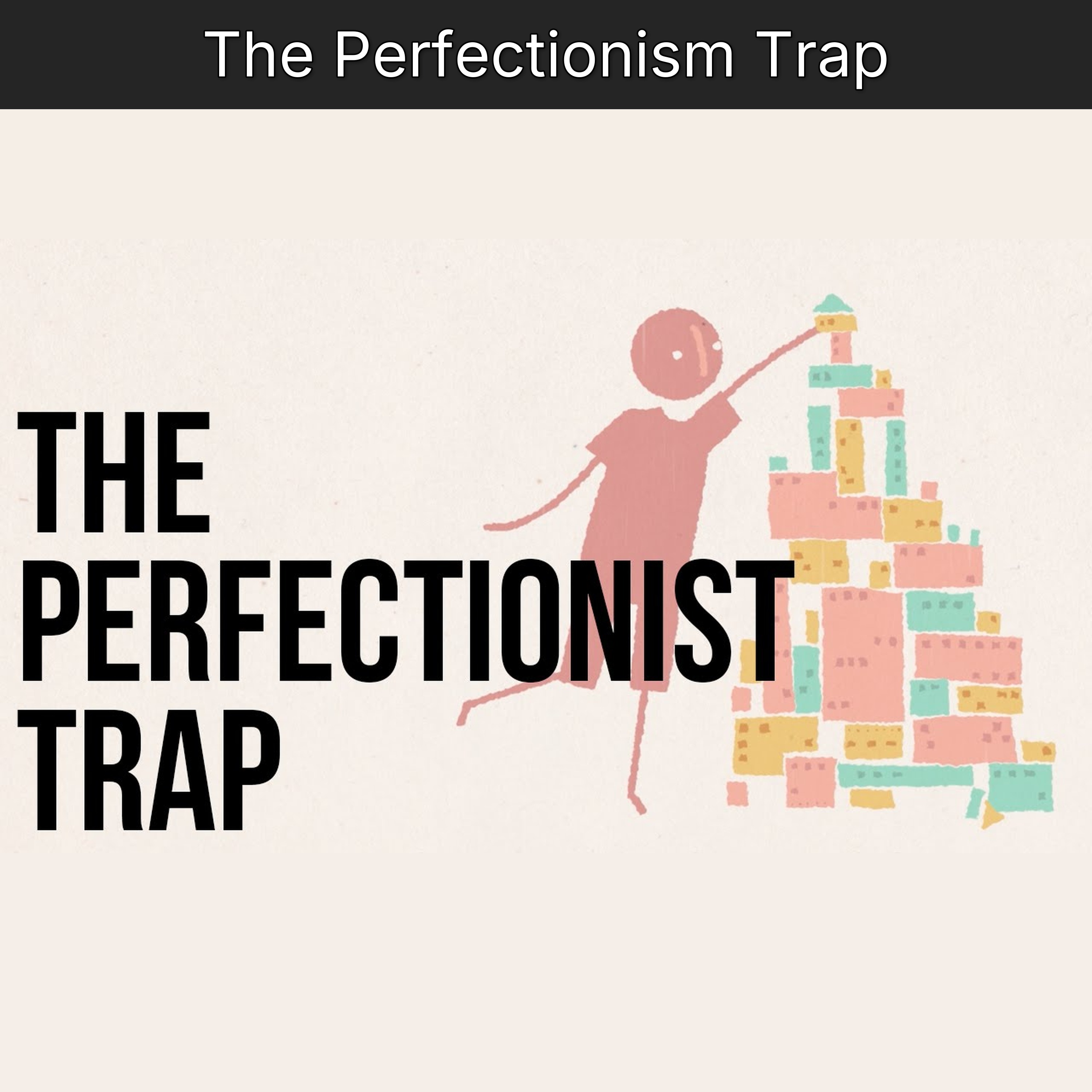 The Perfectionism Trap episode artwork