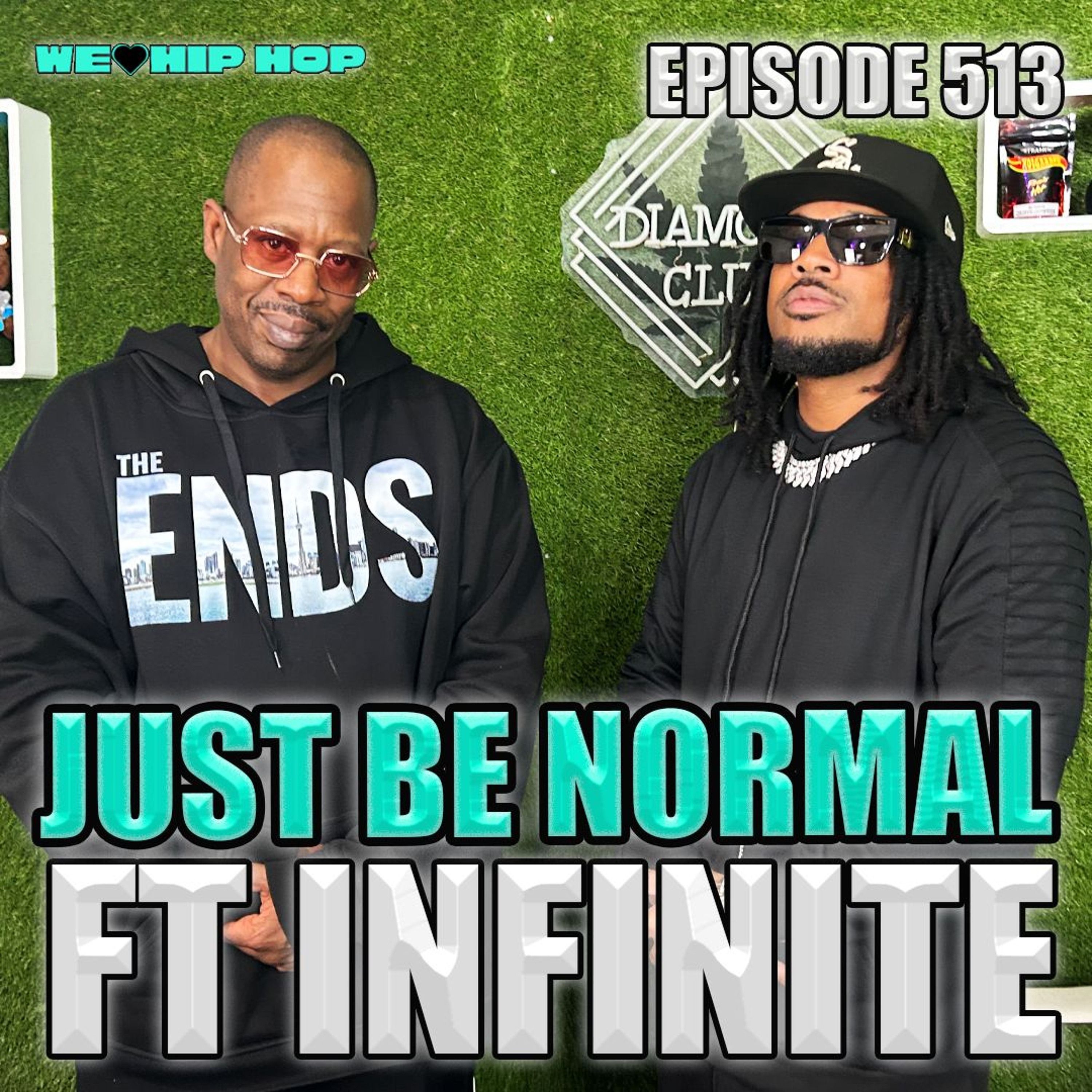 Episode 513 | Just Be Normal ft. INFINITE | We Love Hip Hop Podcast episode artwork