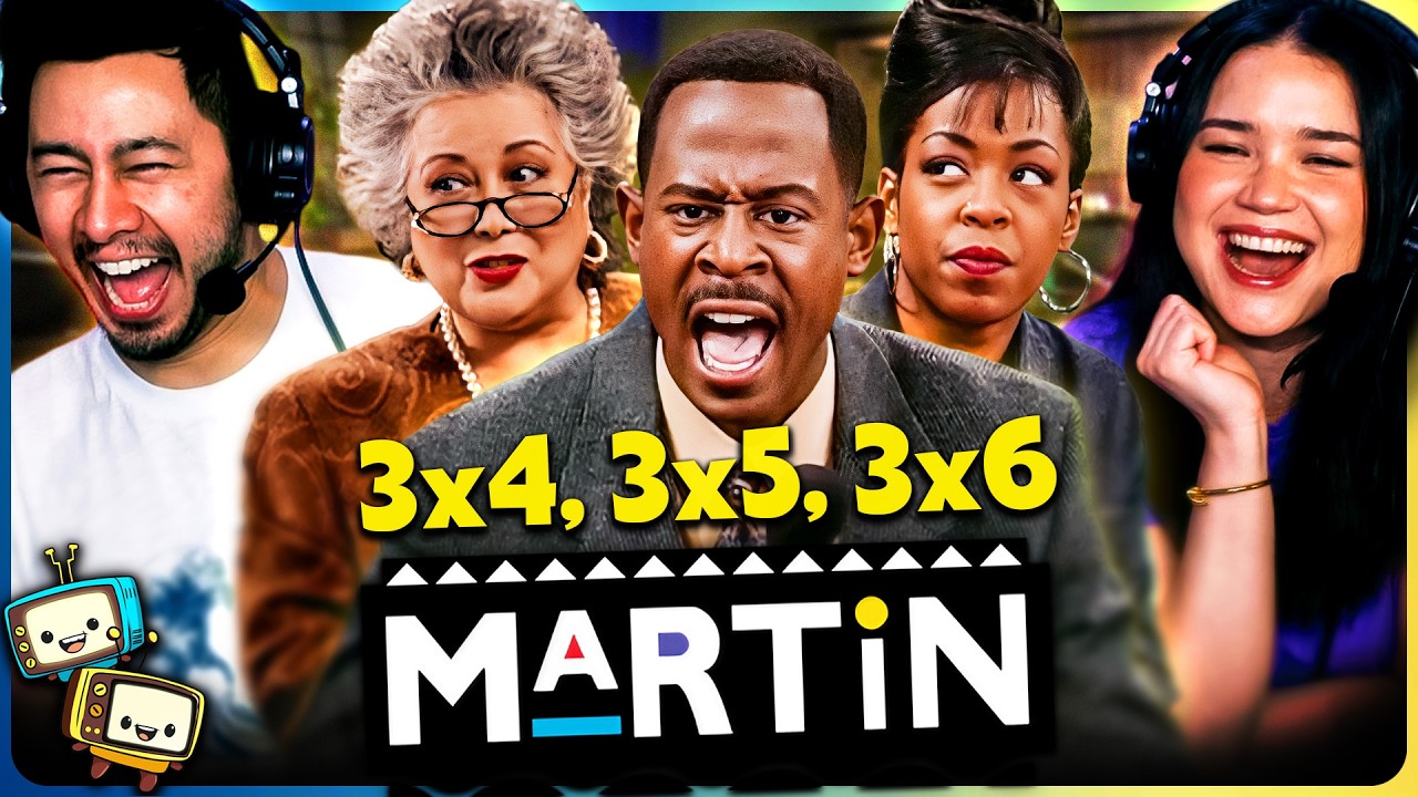 MARTIN (1994) 3x4, 3x5 & 3x6 Reaction! | First Time Watch | Martin Lawrence w/ Jaby Koay episode artwork