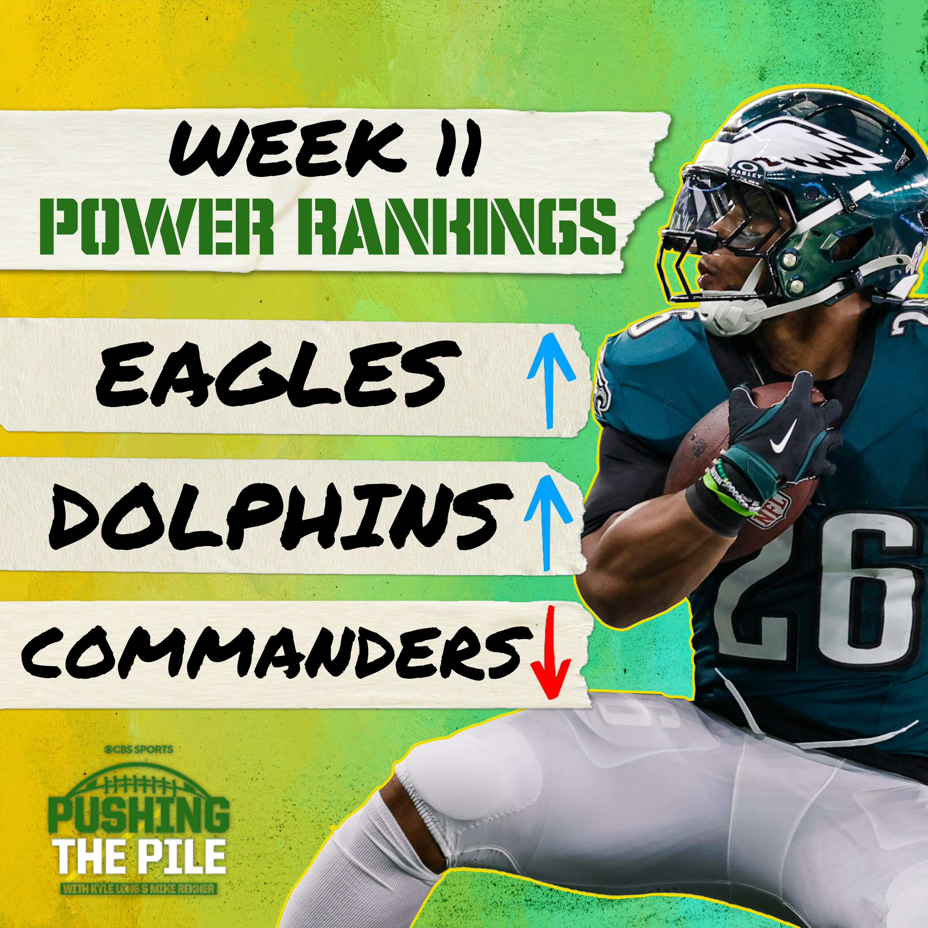 Week 11 Power Rankings: Eagles, Dolphins Panthers creep up, Commanders, Falcons tumble w/Pete Prisco