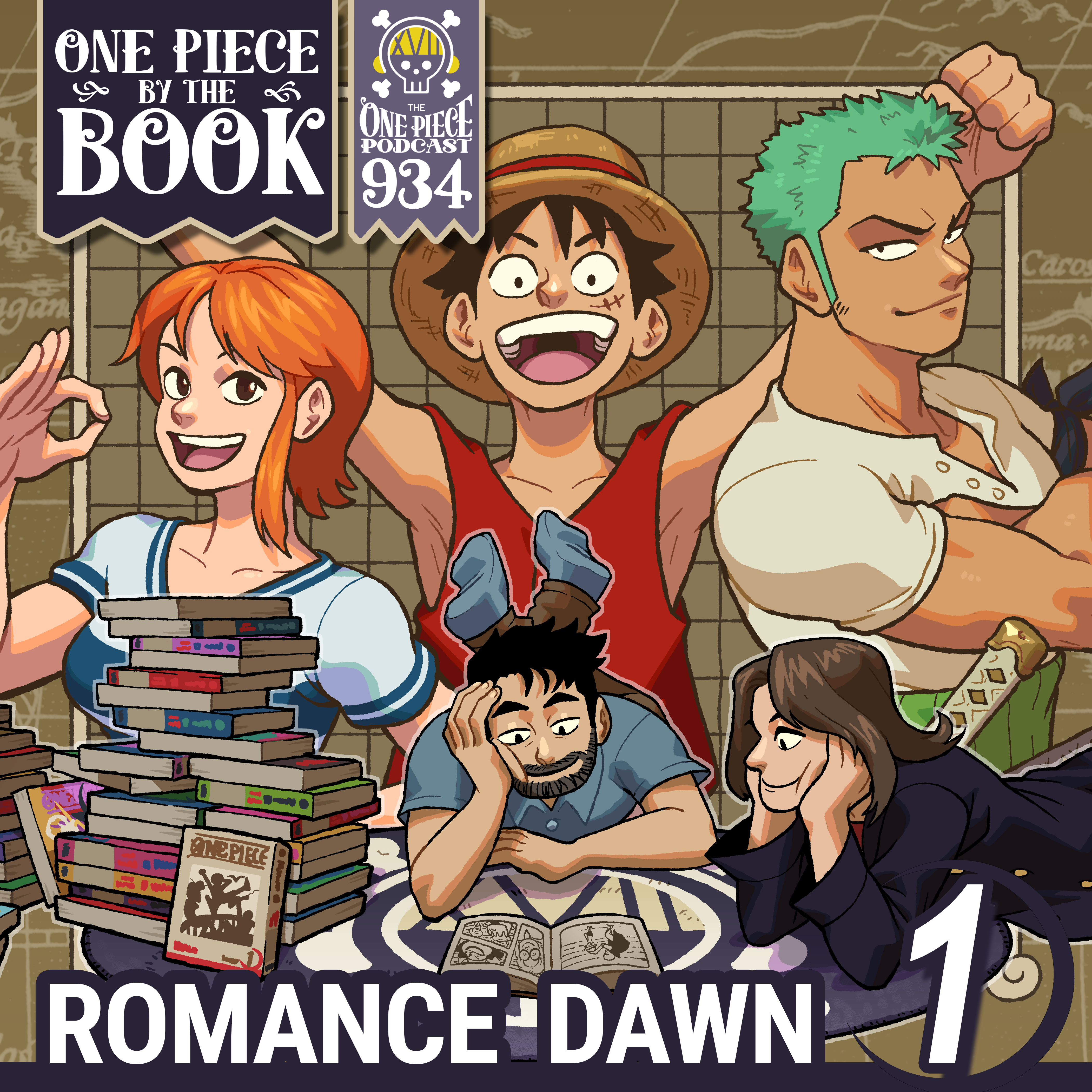 Episode 933, “Romance Dawn” (BTB #01) episode artwork