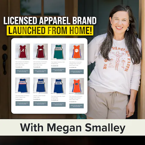 Cover art for Building a Licensed, Collegiate Apparel Brand That's Scaling into Wholesale | Megan Smalley