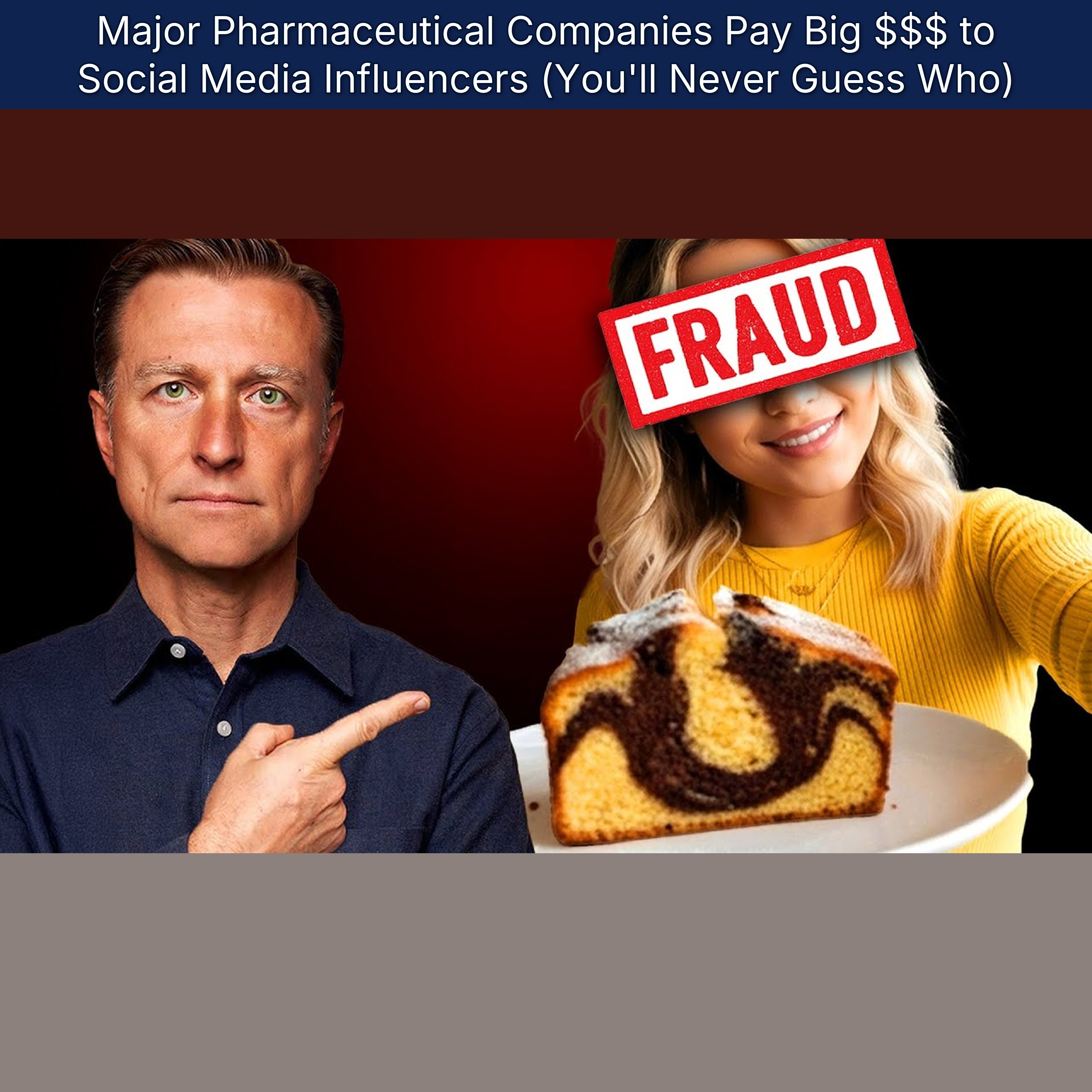 Major Pharmaceutical Companies Pay Big $$$ to Social Media Influencers (You'll Never Guess Who)
