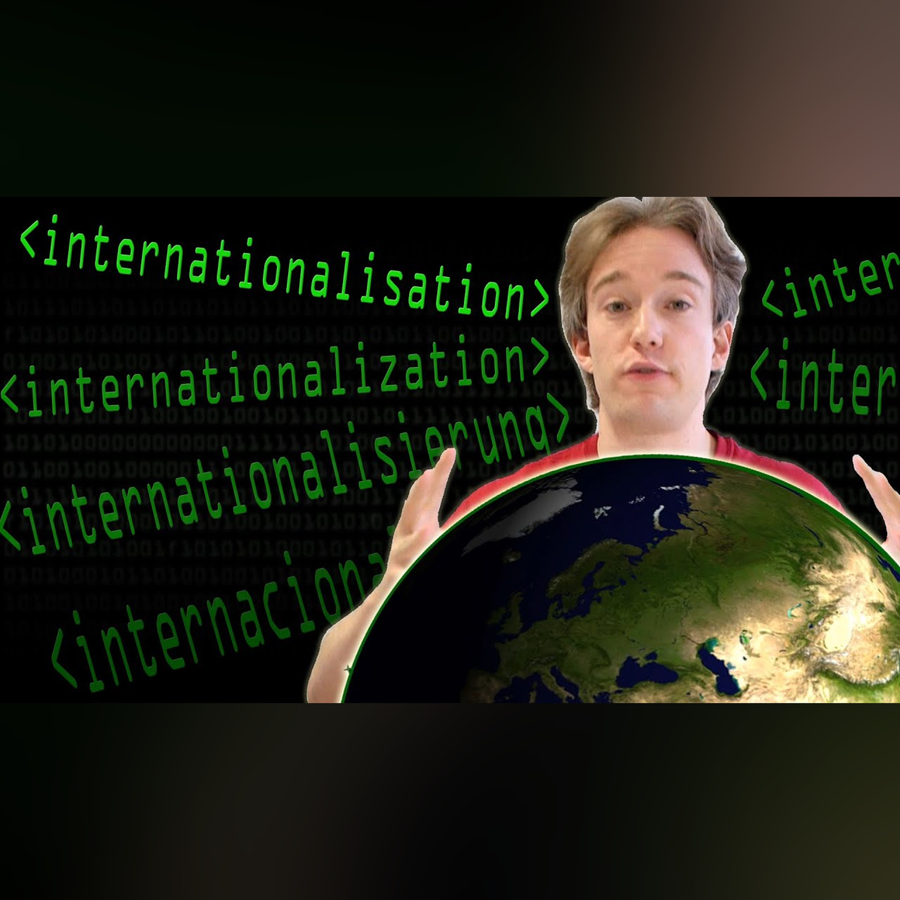 Internationalis(z)ing Code - Computerphile episode artwork