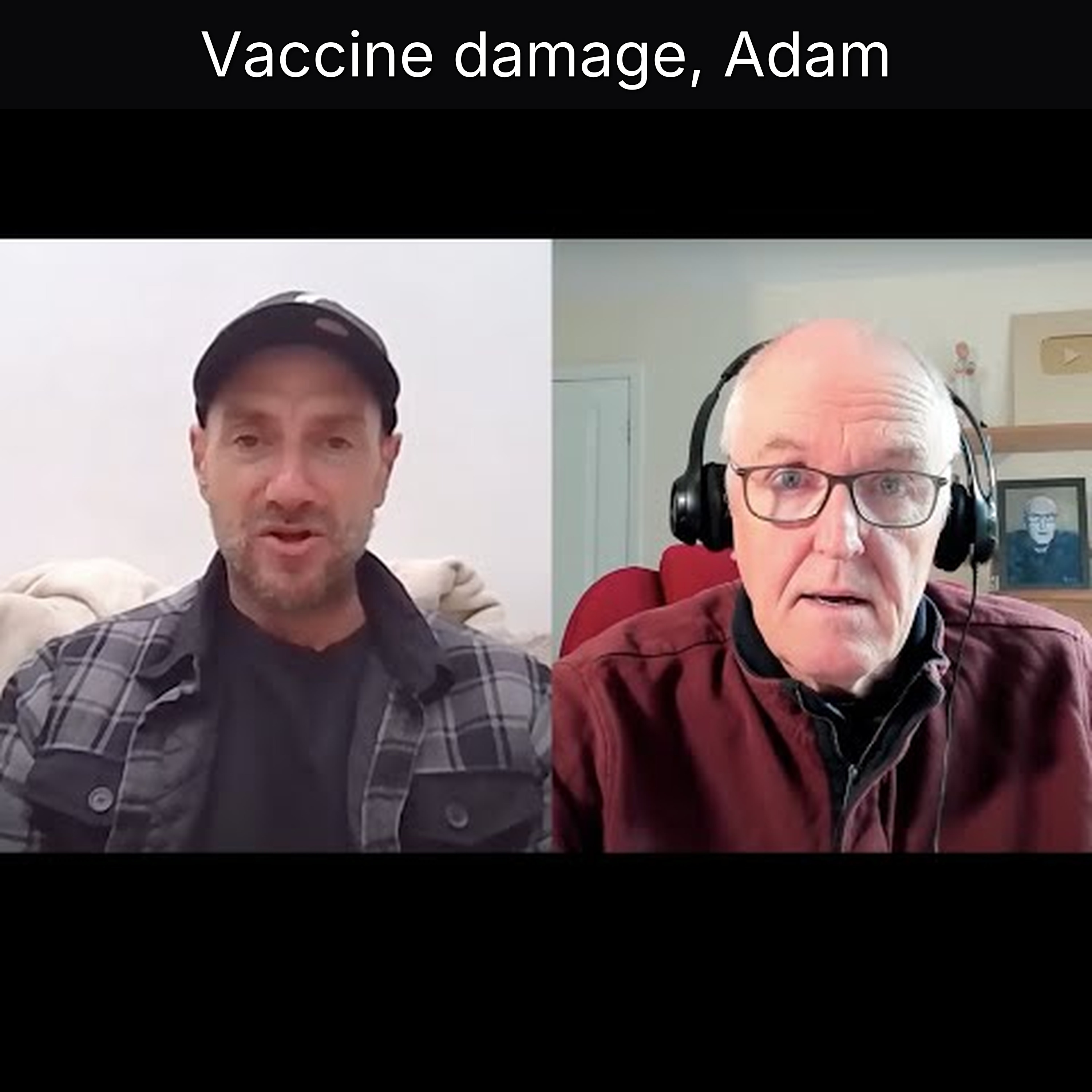 Vaccine damage, Adam episode artwork