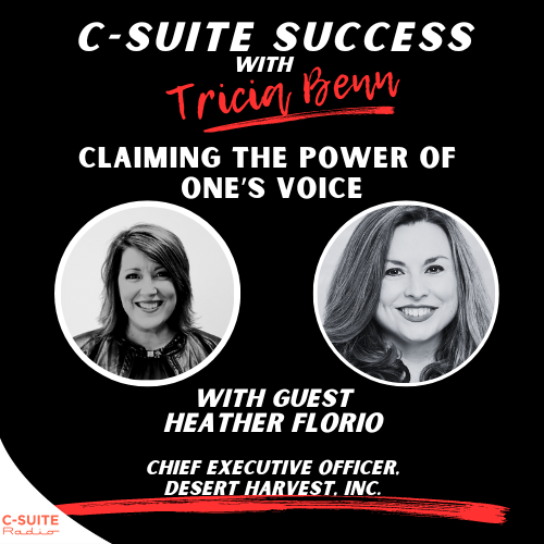 CSS 047 -- Claiming The Power of One’s Voice with Heather Florio episode artwork