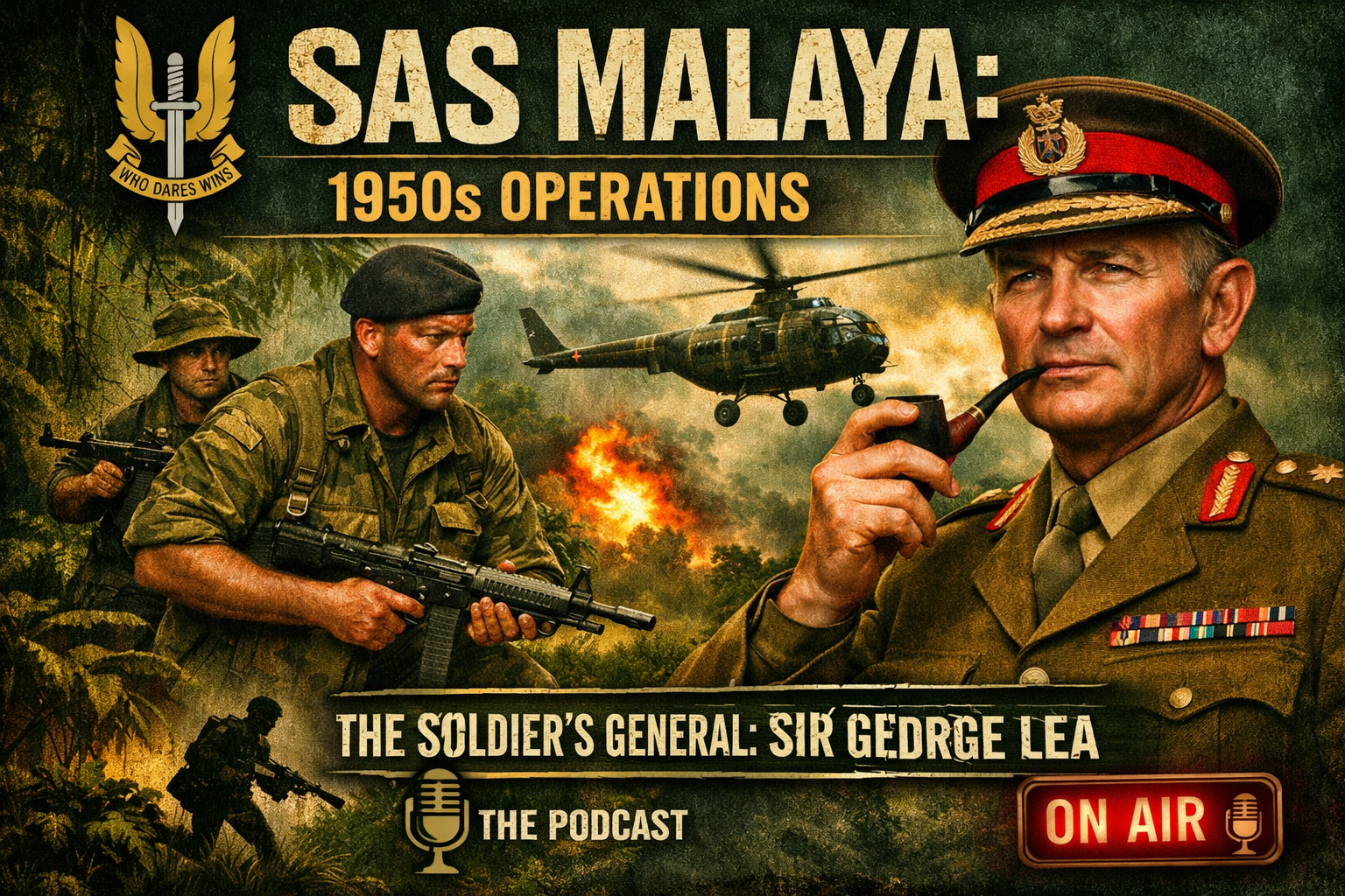 29. The SAS & the General: Sir George Lea with Rupert Hague Holmes episode artwork