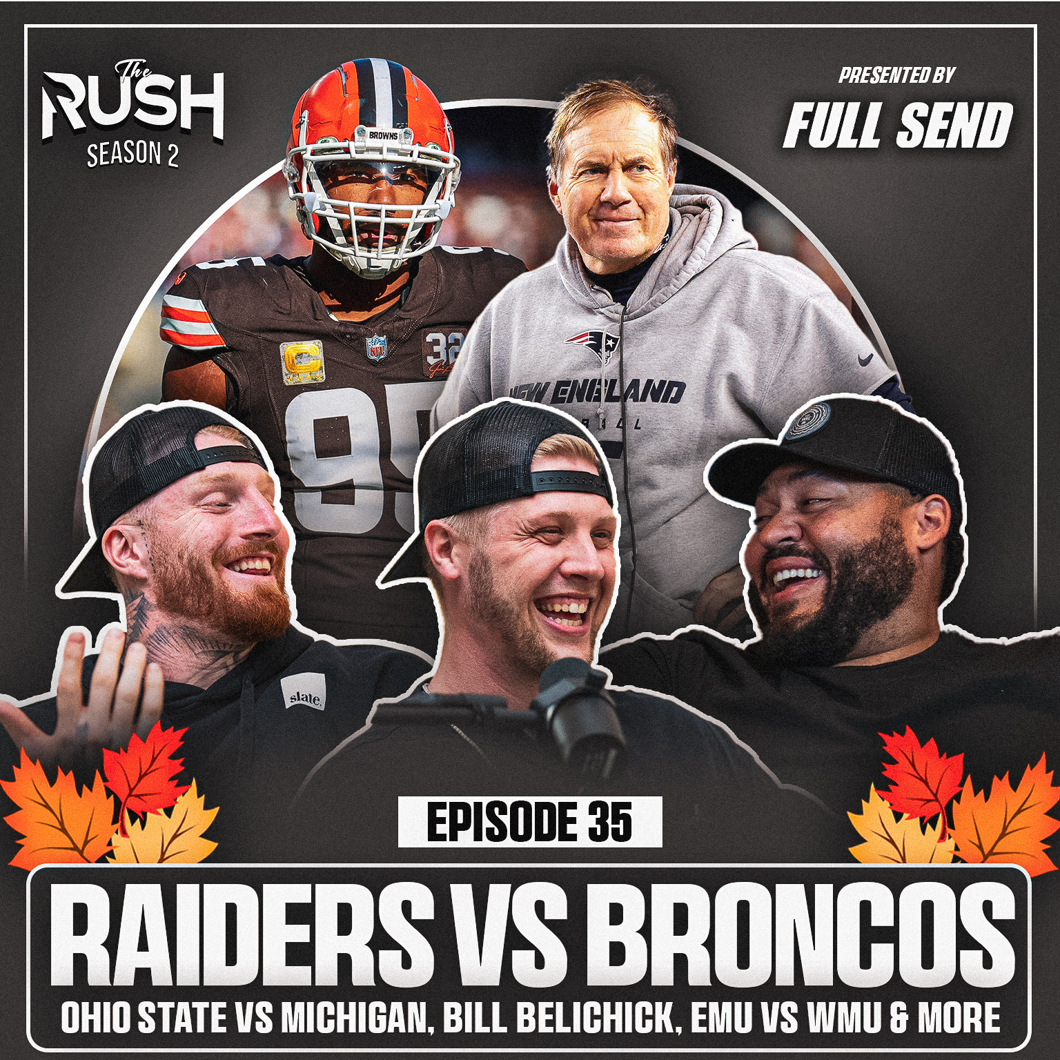 Breaking Mental Barriers, 100 Career TFLs, and Raiders vs. Broncos! episode artwork