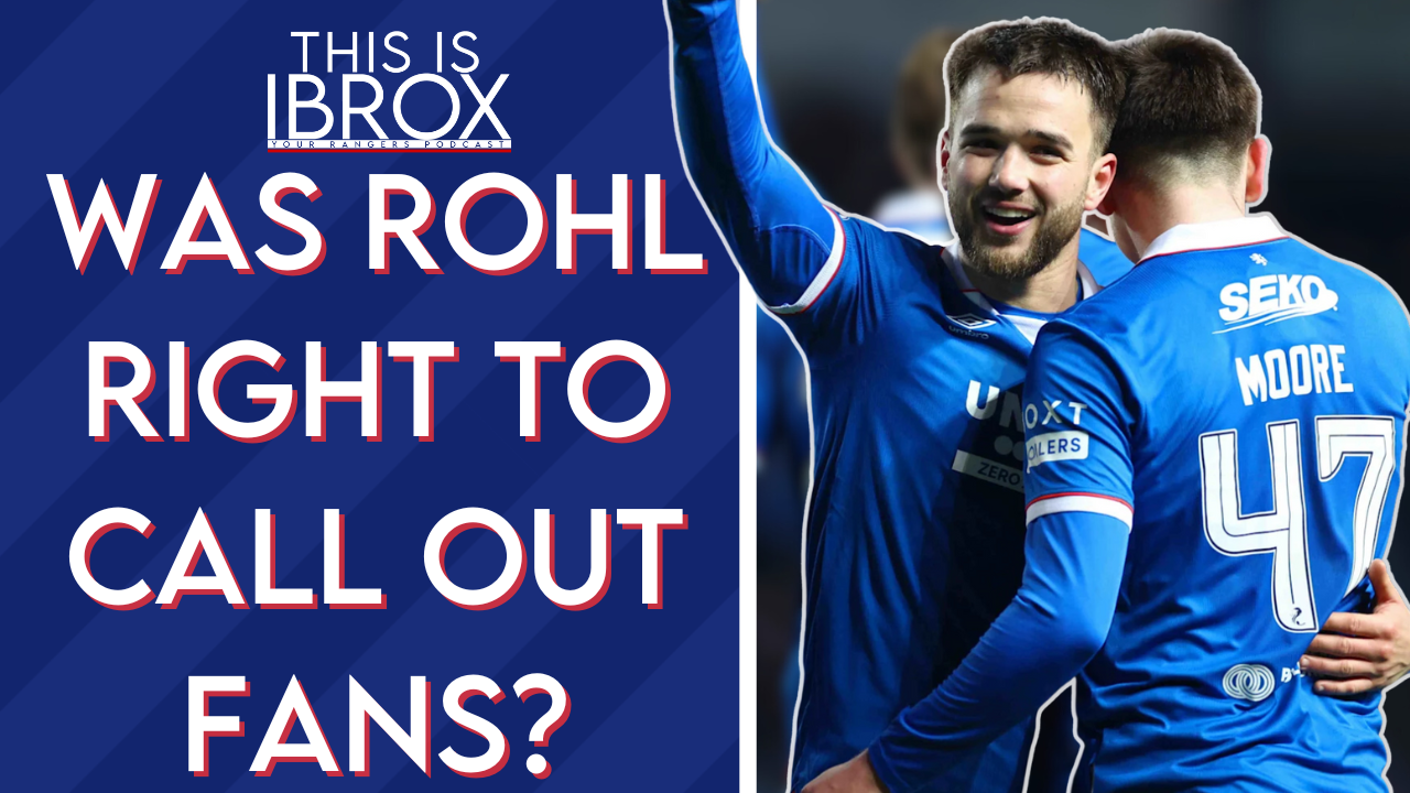 Was Danny Rohl Right To Call Out Rangers Fans? episode artwork