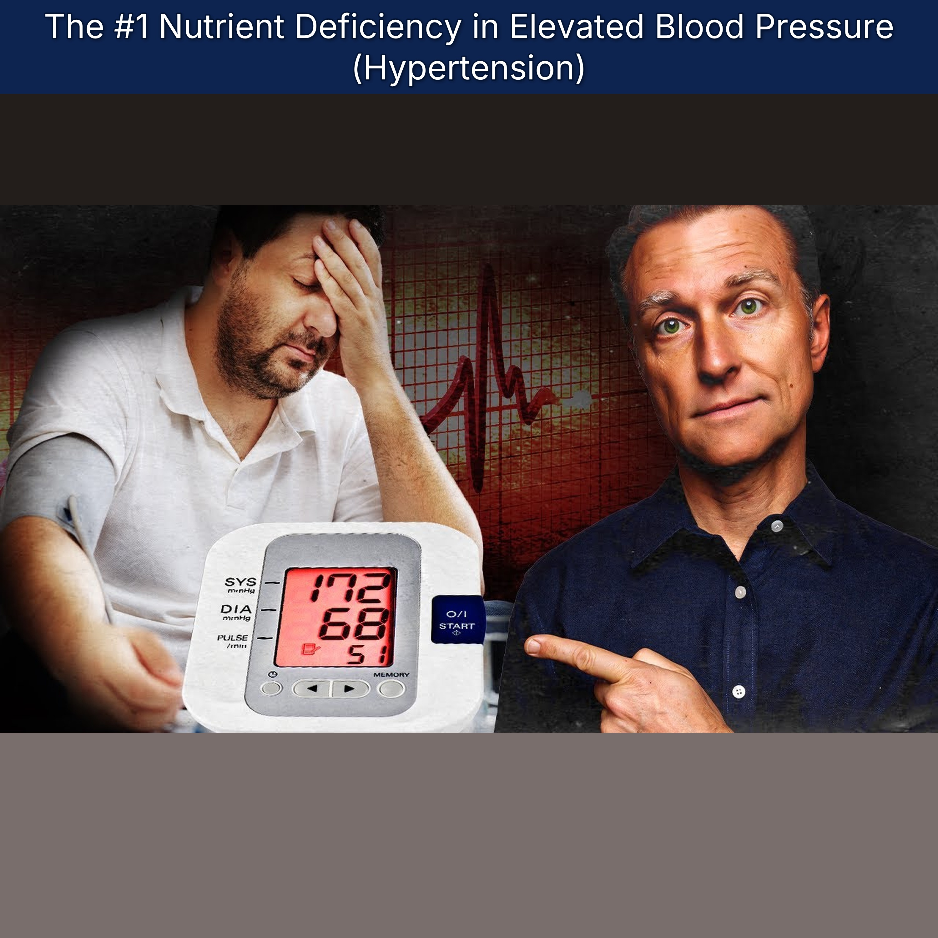 The #1 Nutrient Deficiency in Elevated Blood Pressure (Hypertension) episode artwork