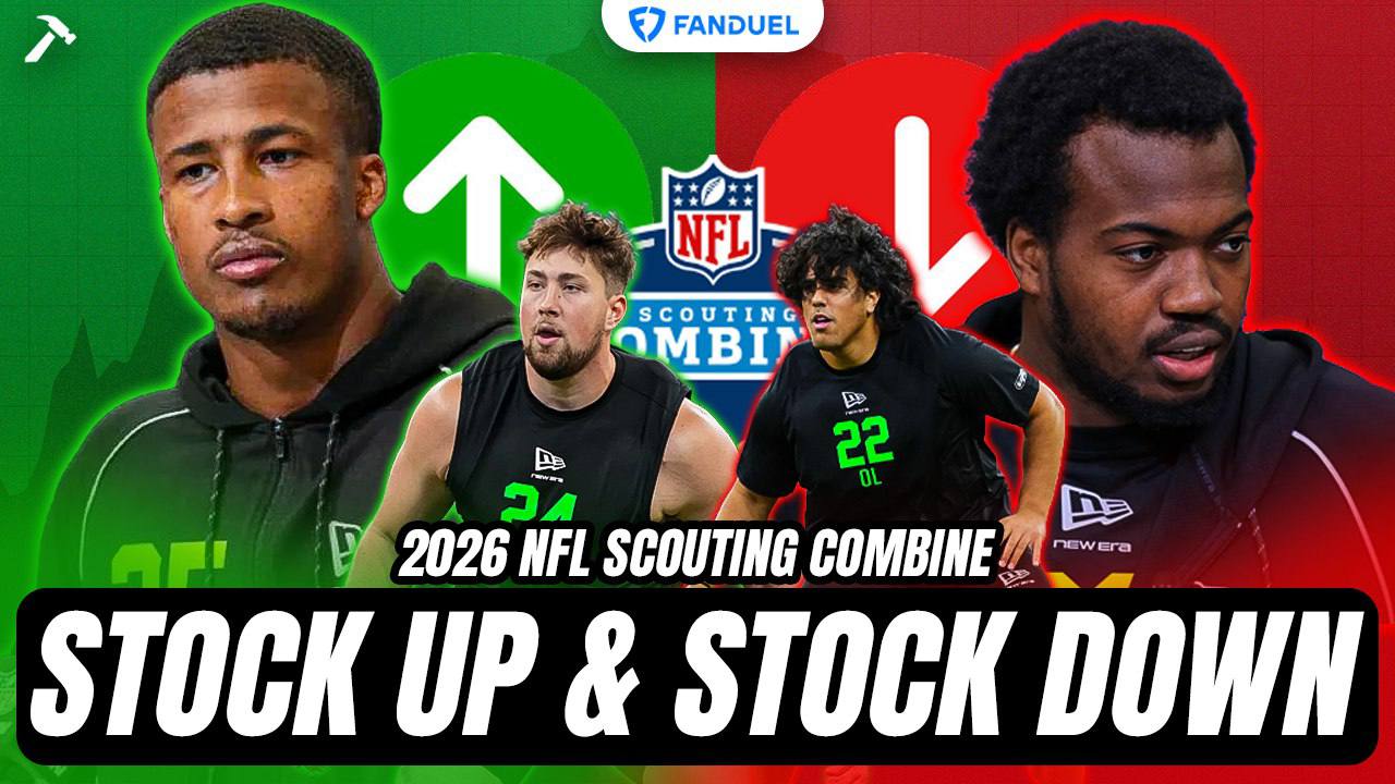 NFL Draft Risers and Fallers + Grading Rob Pizzola's First Mock Draft | Presented by FanDuel