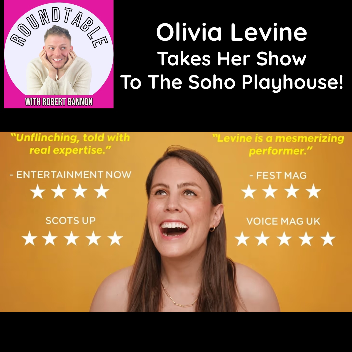 Olivia Levine Takes Her Show UNSTUCK To The Soho Playhouse!