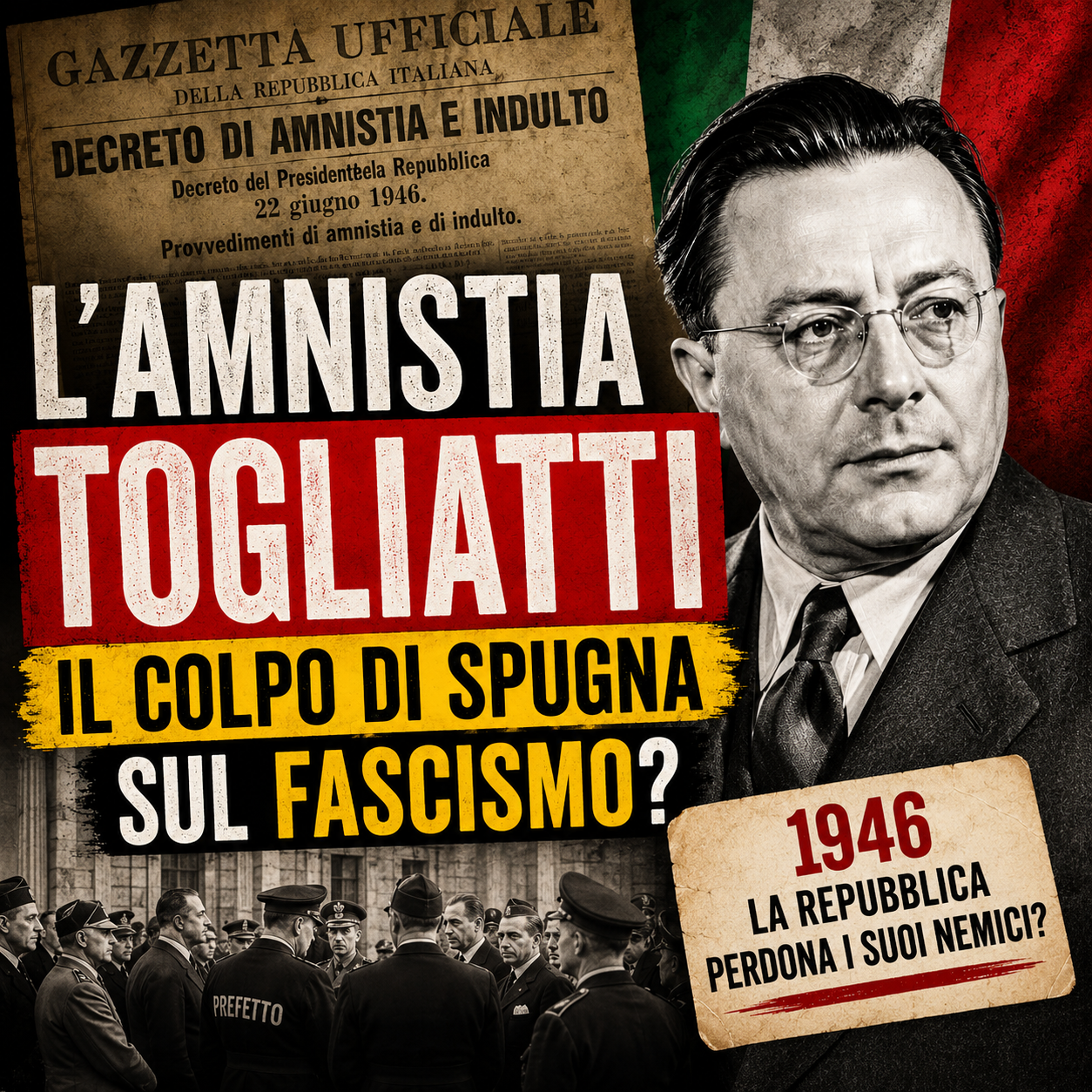 L’Amnistia TOGLIATTI: Il Colpo di Spugna sul FASCISMO?