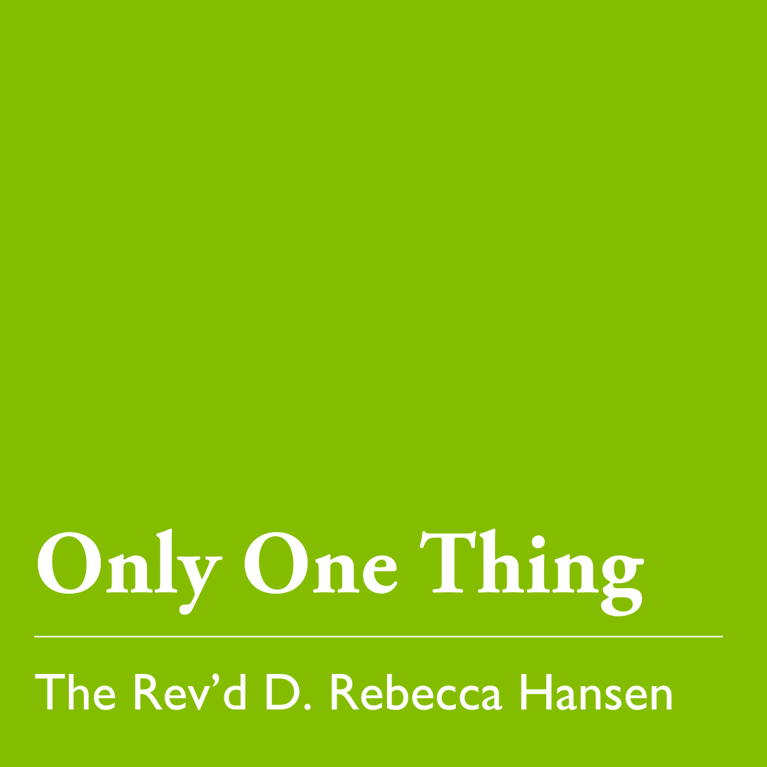 Pentecost 6 (C): Only One Thing - July 20, 2025