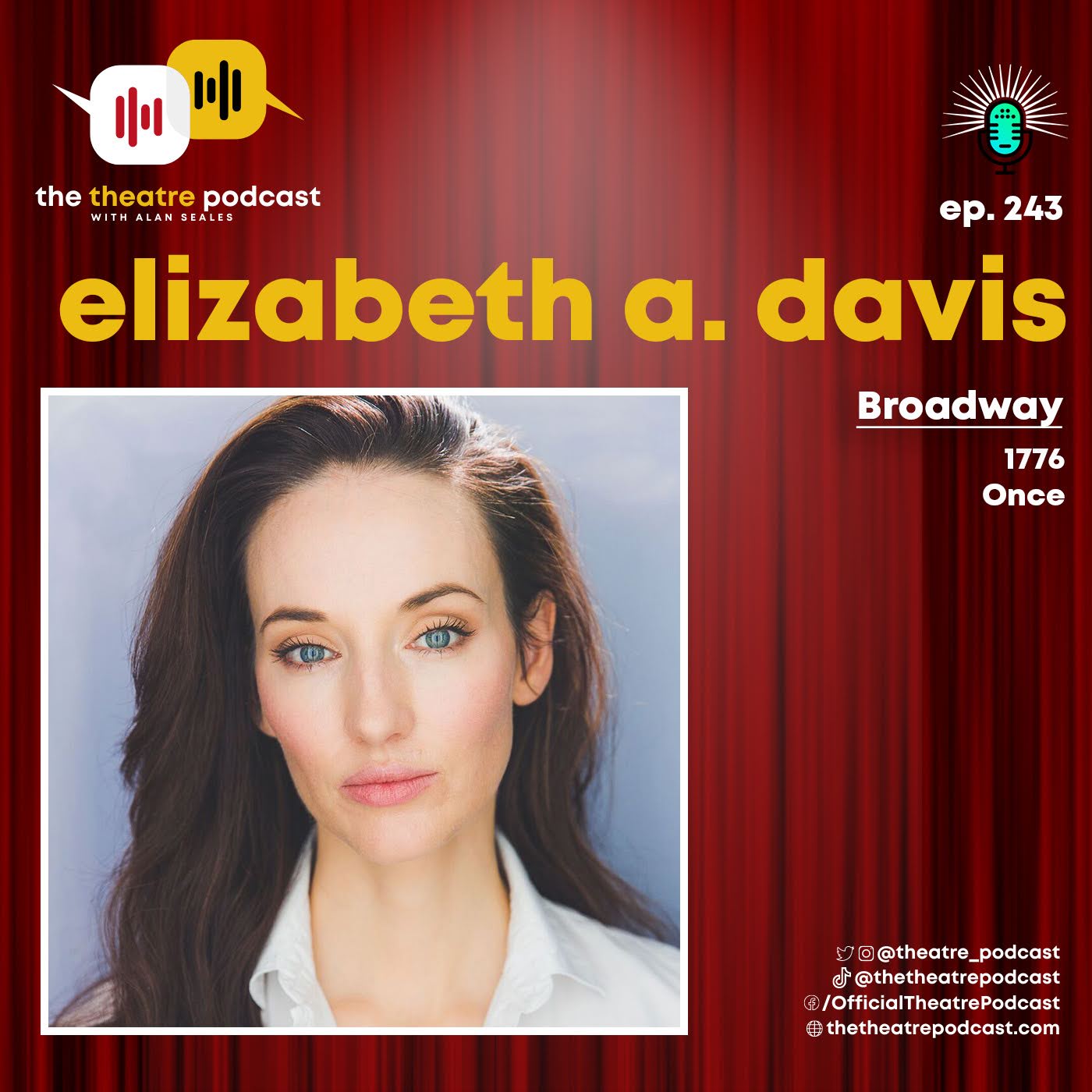 Ep243 - Elizabeth A. Davis: Defying Death Through Theatre episode artwork