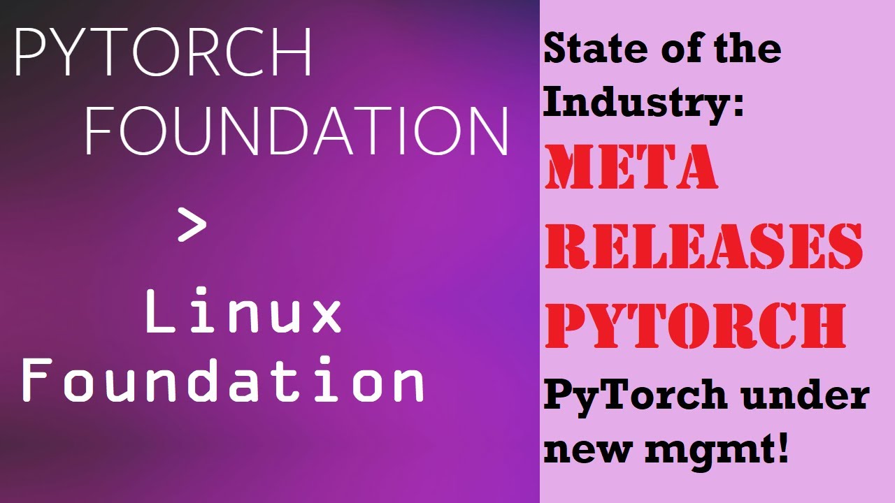State of the Industry: Meta moves PyTorch to Linux Foundation | Artificial Intelligence Masterclass
