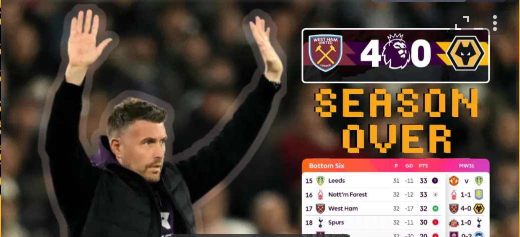 WHU 4 WOLVES 0 - WTF was that.... episode artwork