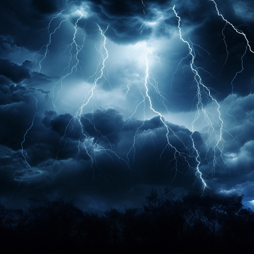 Heavy Thunder, Fierce Wind & Rain Sounds For Sleeping/Relaxing  Storm Ambience