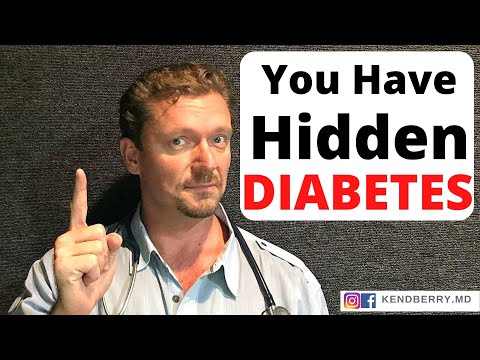 You Have DIABETES and Don’t Even Know It!! (Here's how to Know)