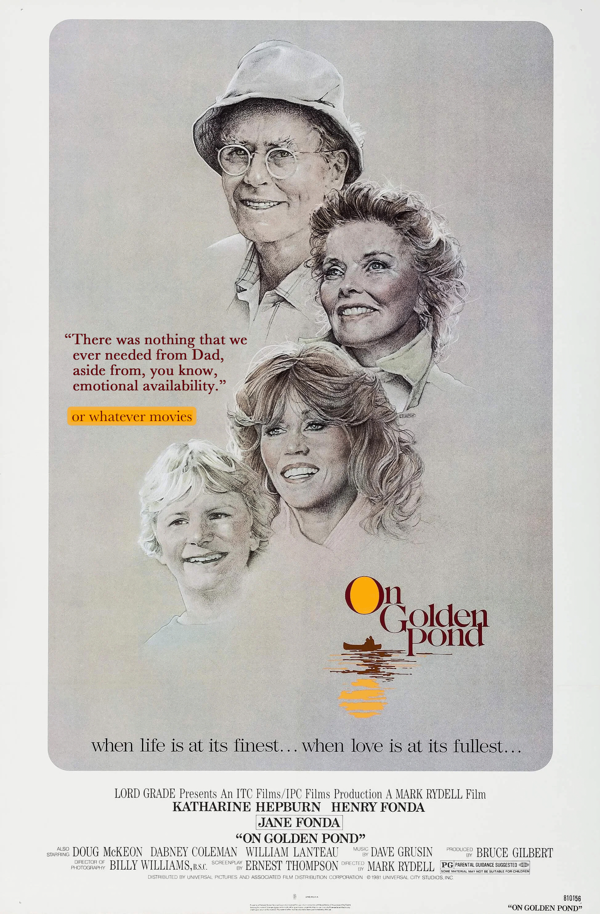 ON GOLDEN POND (1981) | Or Whatever Movies | 336 episode artwork