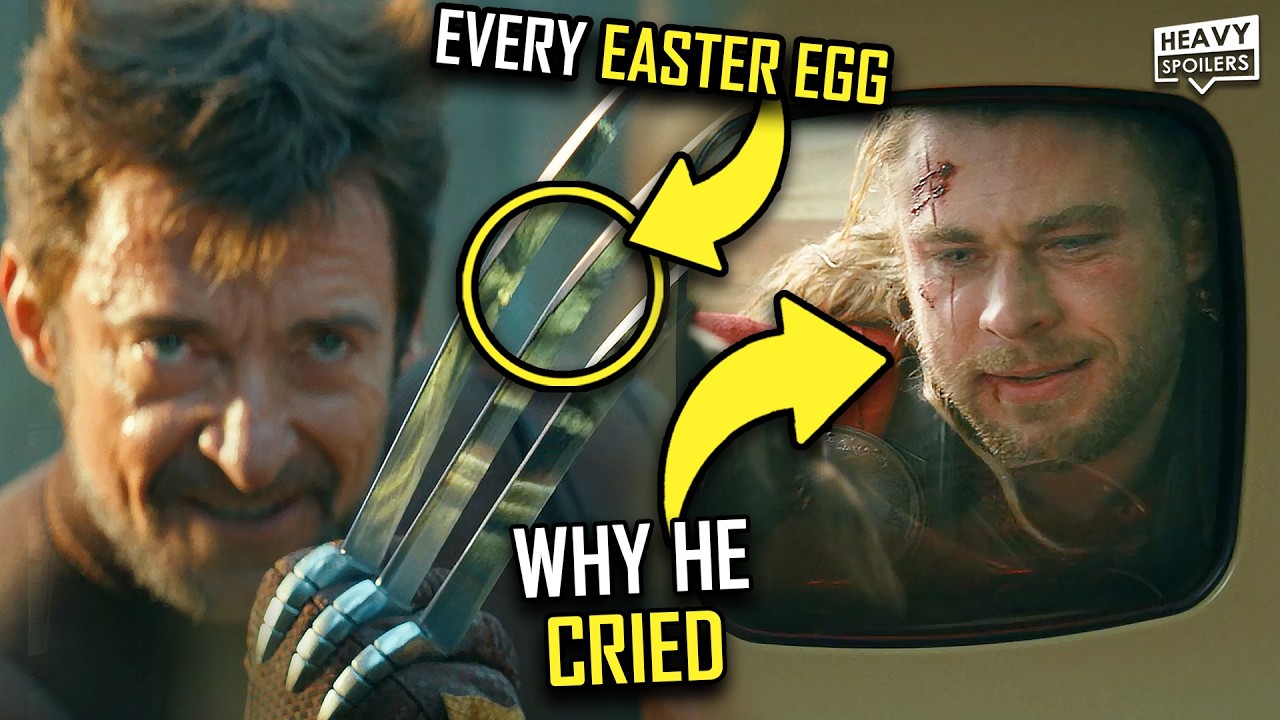 DEADPOOL & WOLVERINE Breakdown | X-men Easter Eggs, MCU Hidden Details, Making Of & Ending Explained episode artwork