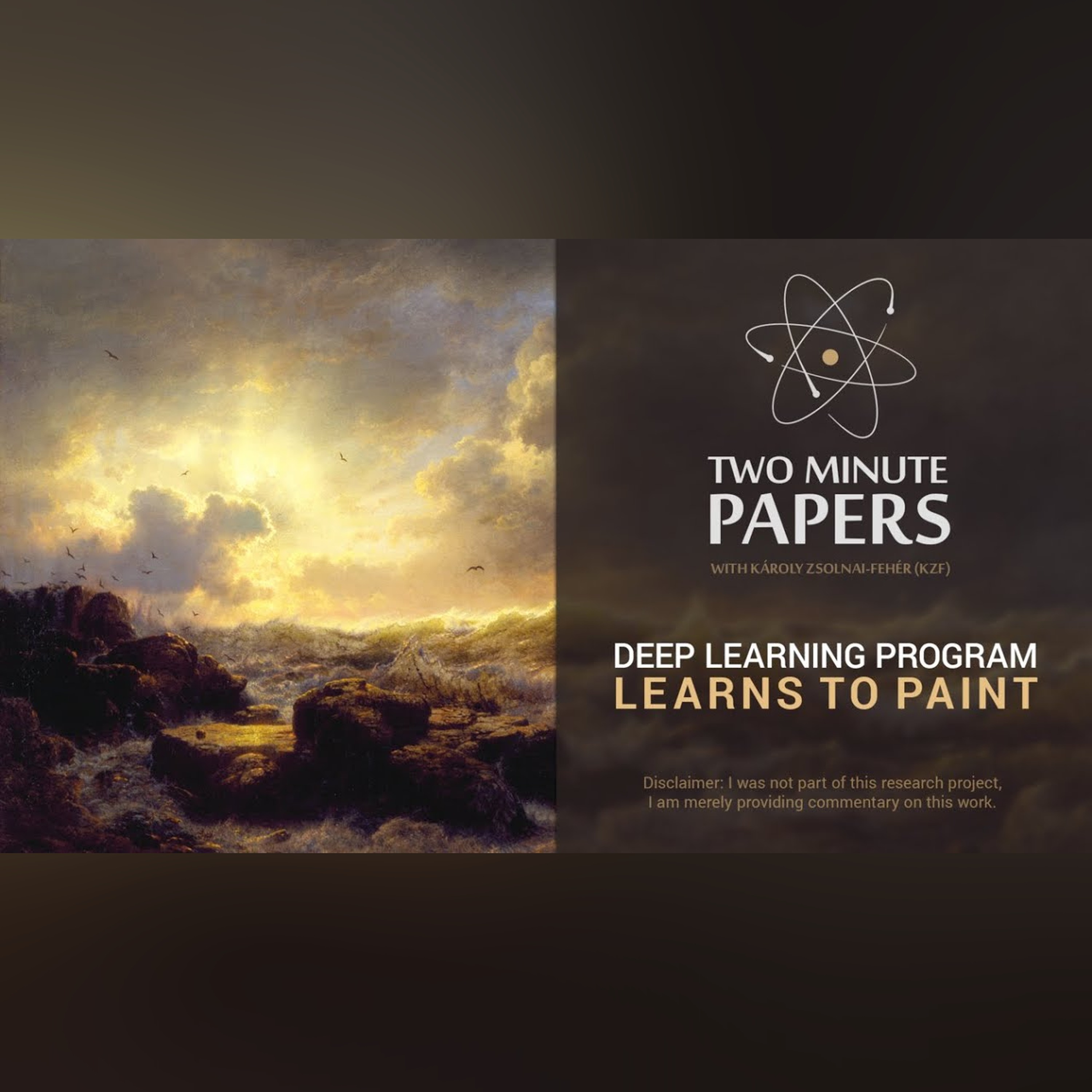 Deep Learning Program Learns to Paint | Two Minute Papers #49 episode artwork