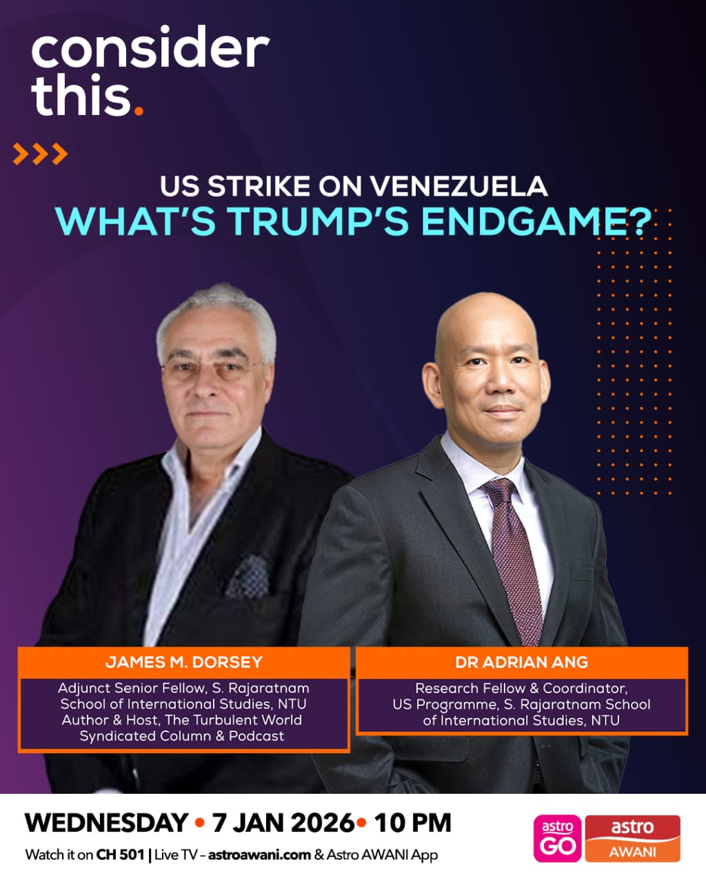 Consider This: US Strike on Venezuela — What’s Trump’s Endgame?