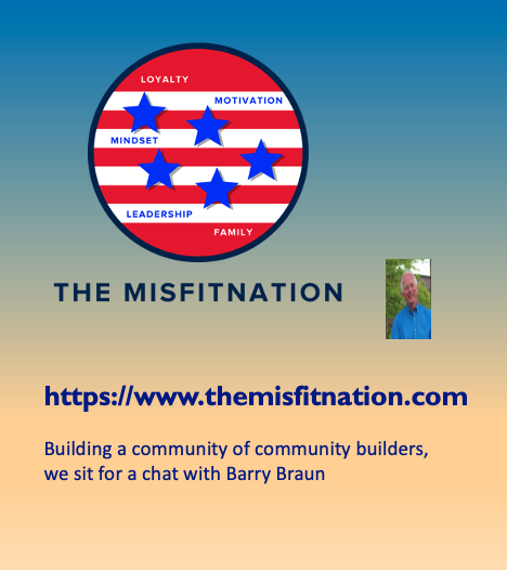 Building a community of community builders, we sit for a chat with Barry Braun.