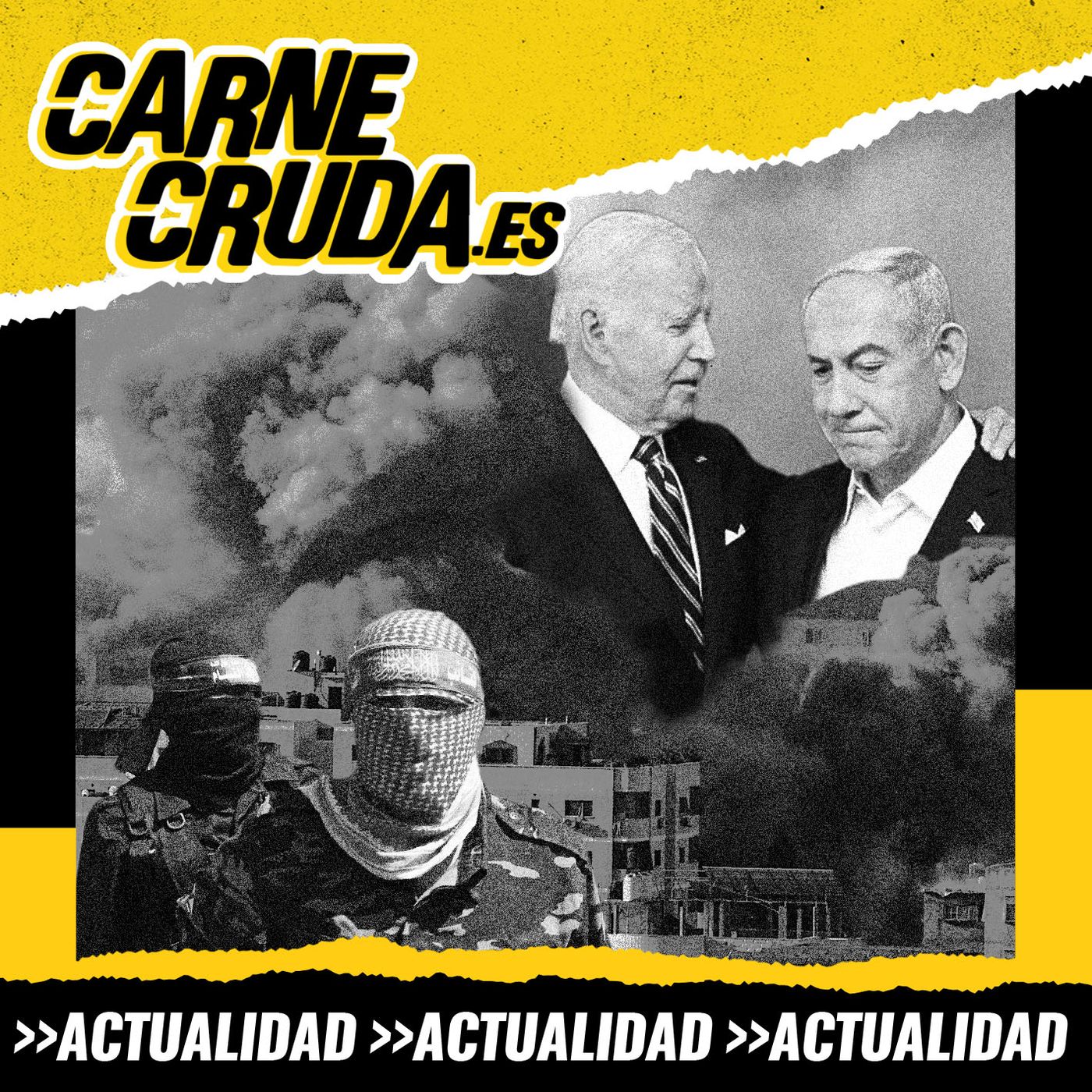 Geopolítica: la onda expansiva del bombardeo de Gaza (CARNE CRUDA  #1259)