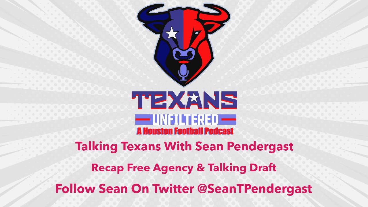 Talking Texans With Sean Pendergast From Sports Radio 610, QB The Only Option At 2?