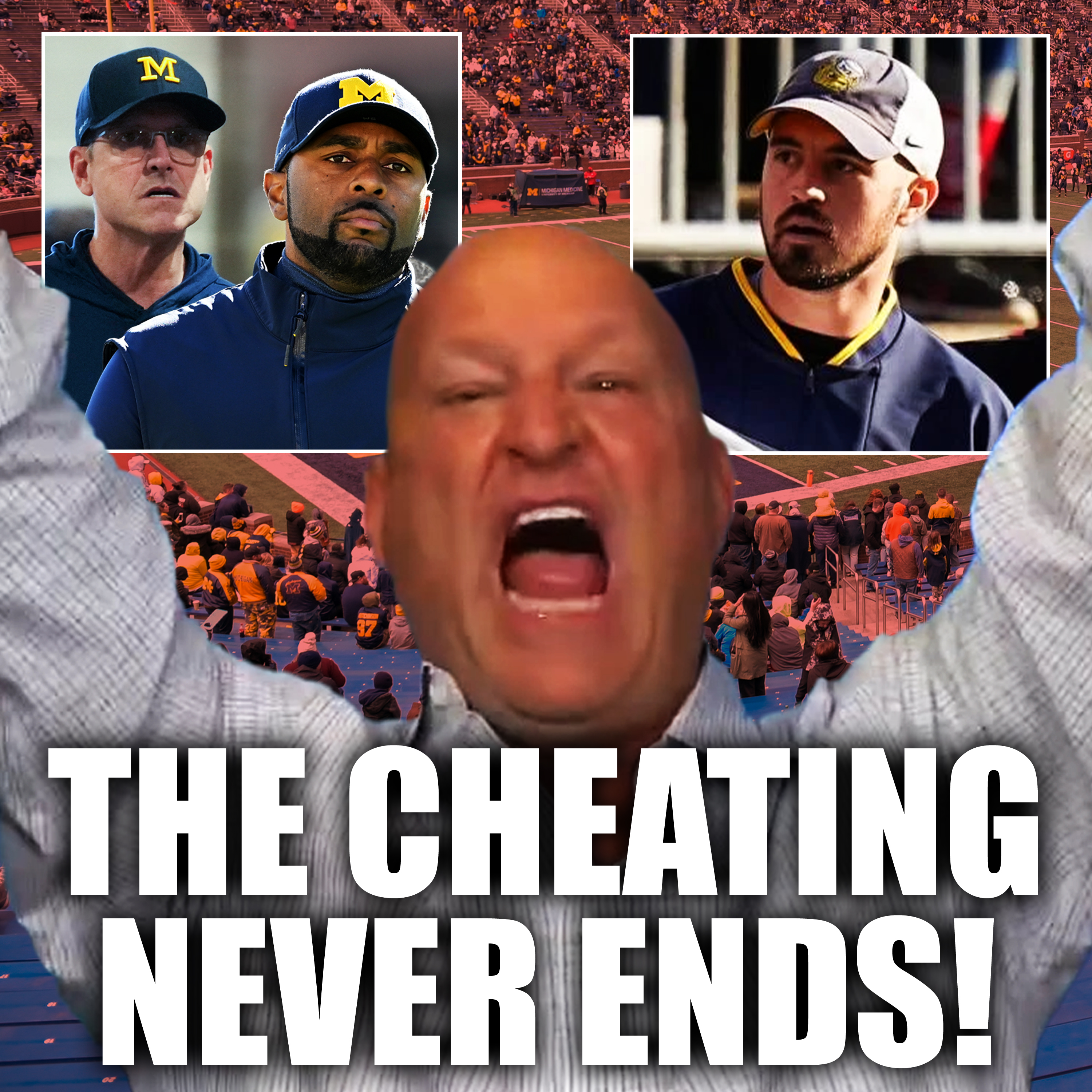 Michigan Coach Sherrone Moore Faces HEAT As Connor Stalions Fallout REIGNITES + Mychal Thompson & Ricky Cobb | episode artwork