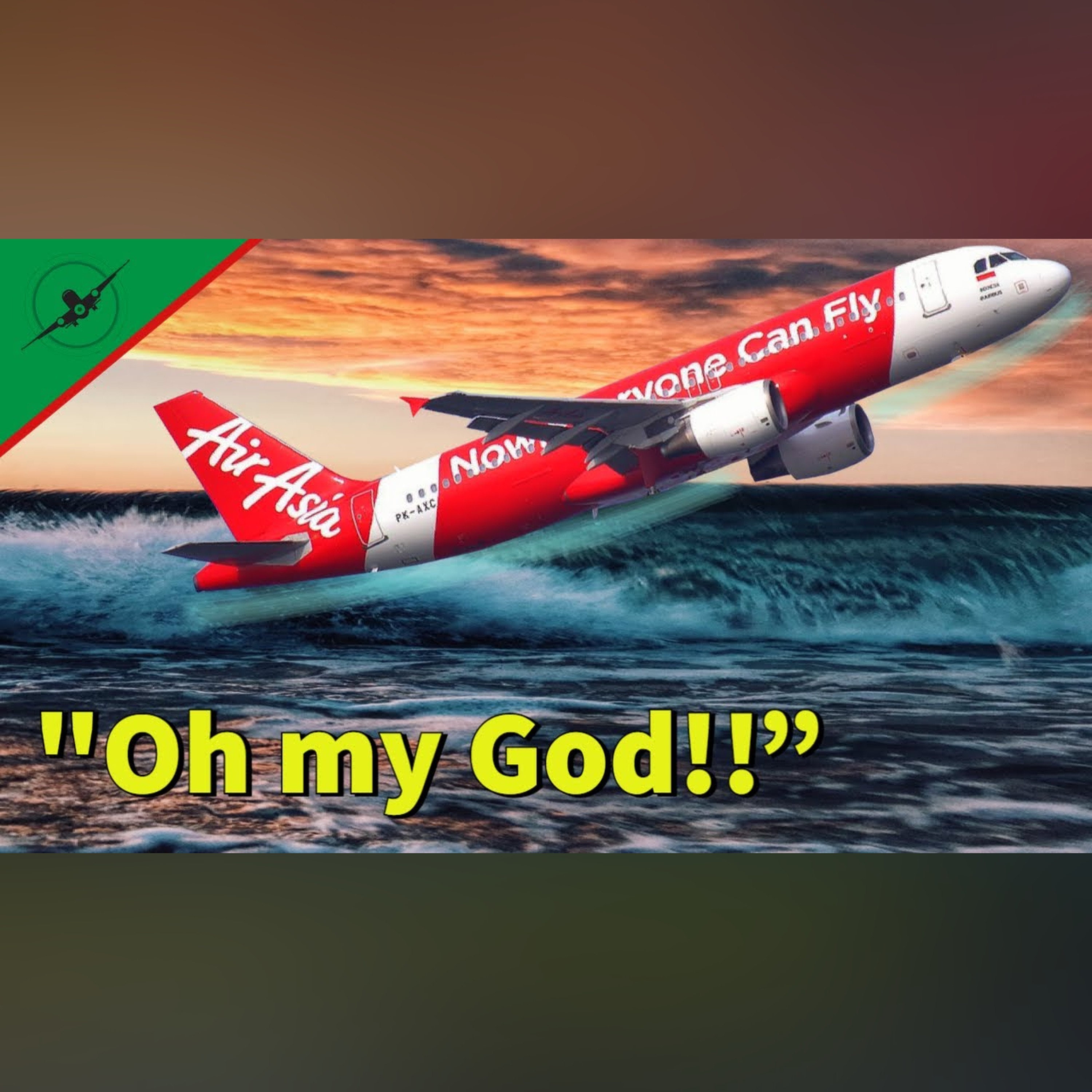 FALLING at 12,000 feet per minute | Indonesia Air Asia flight 8501