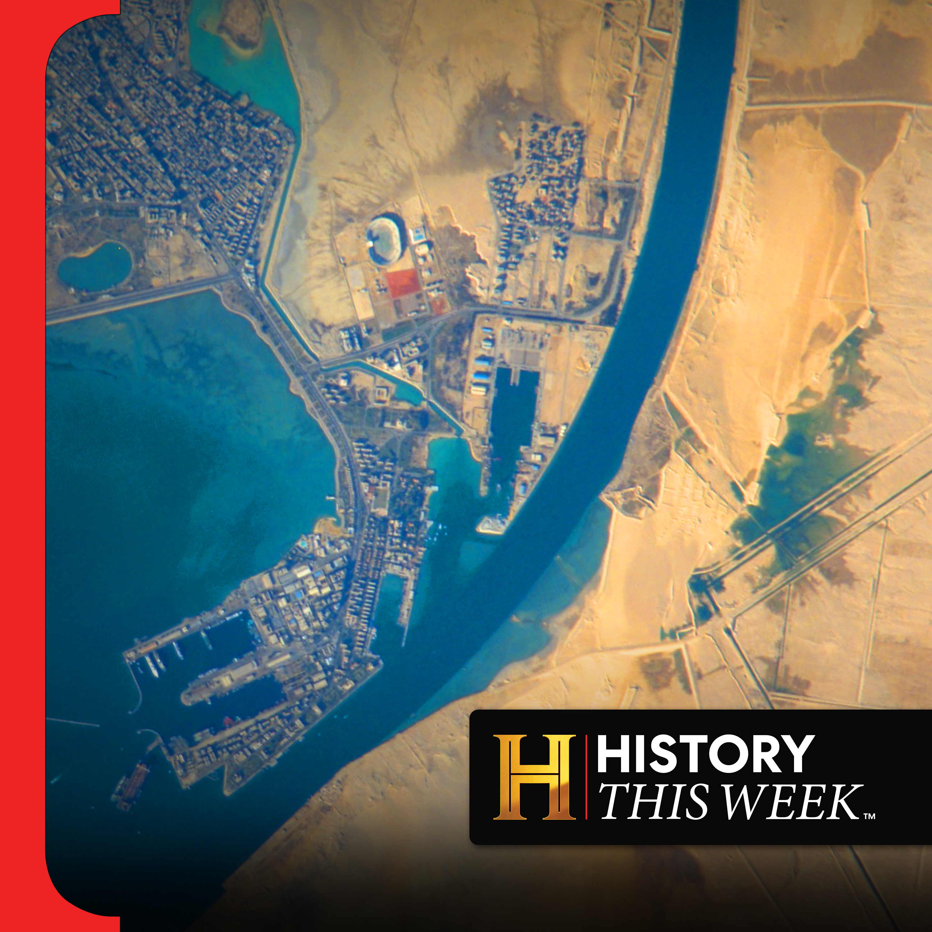 Parting the Desert Between Two Seas