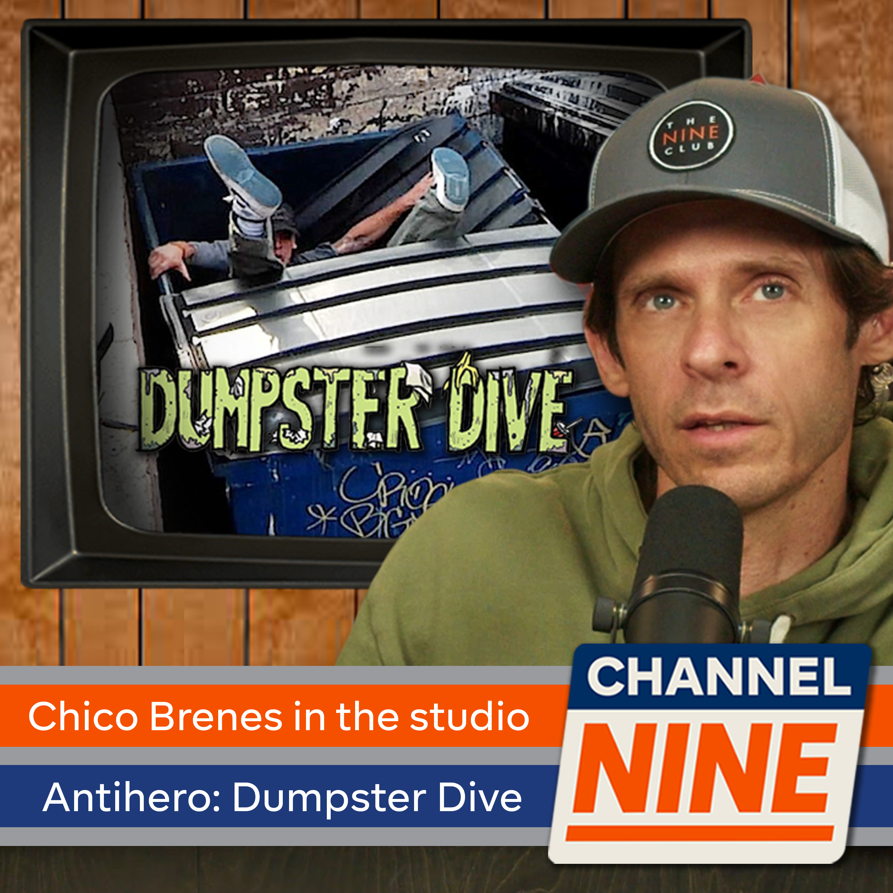 Channel Nine - Antihero "Dumpster Dive", 8Five2 Shop in Hong Kong, Chico Brenes