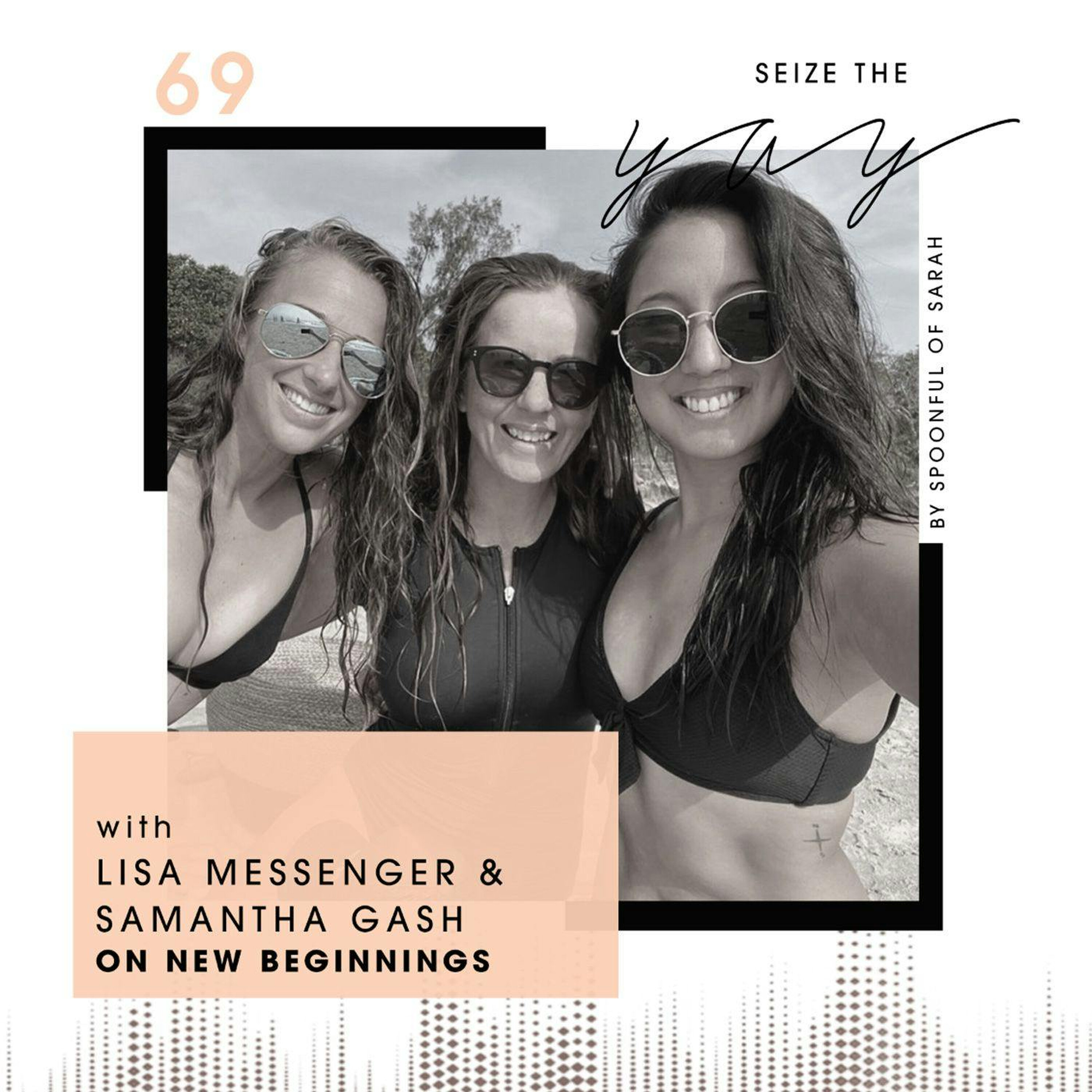Lisa Messenger & Samantha Gash // Bushfire relief from Bangalow and some babbling on beginnings episode artwork
