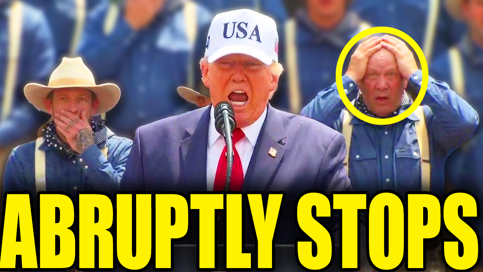 Trump Stops Speech As He Can’t Read episode artwork
