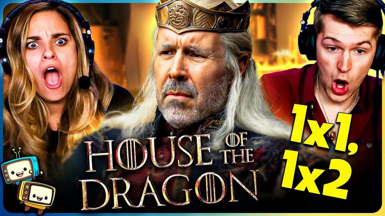 HOUSE OF THE DRAGON 1x1 & 1x2 Reaction! | Game of Thrones | Matt Smith | Emma D'Arcy | Olivia Cooke episode artwork