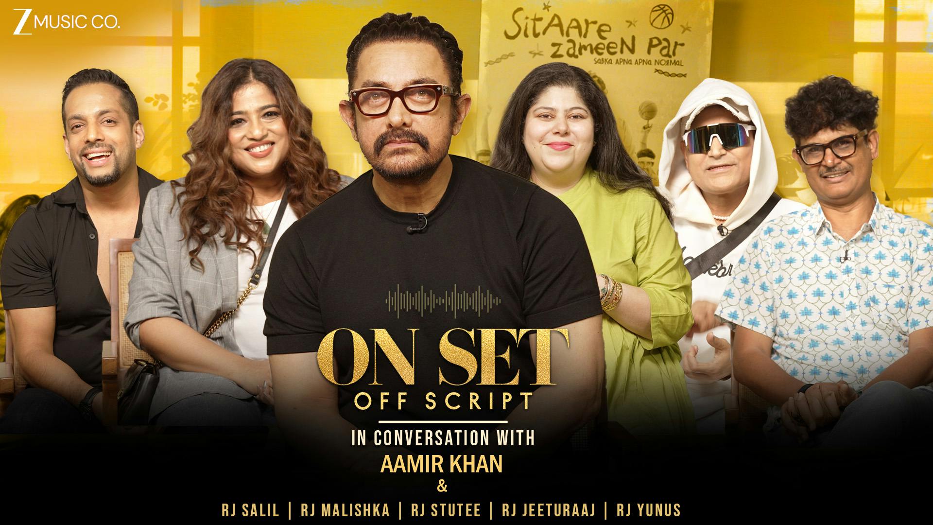 Candid Conversation with Aamir Khan | Yunus, Malishka, Salil, Stutee, Jeeturaaj | On Set Off Script Candid Conversation with Aamir Khan | Yunus, Malishka, Salil, Stutee, Jeeturaaj | On Set Off Script