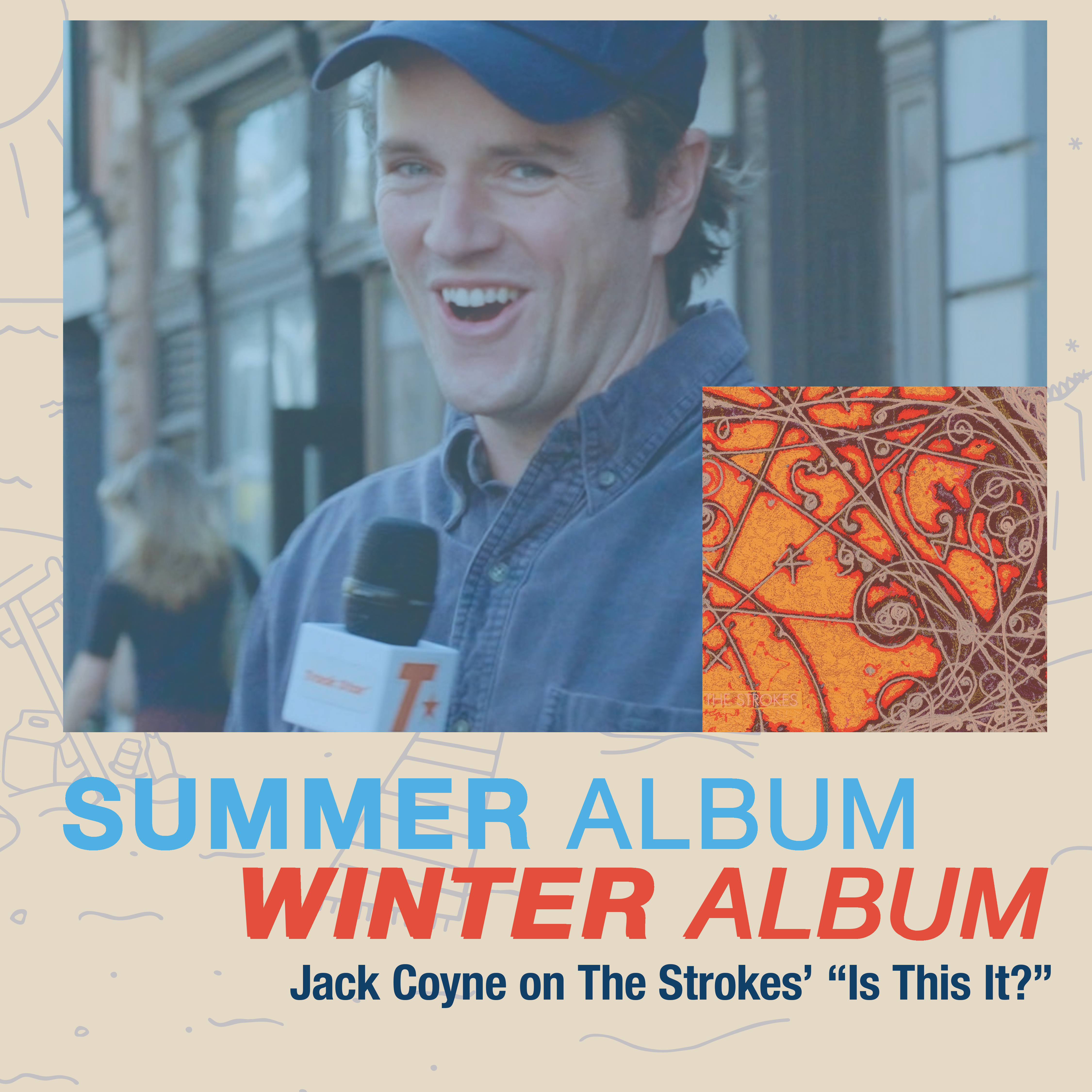The Strokes' "Is This It?" with Jack Coyne artwork