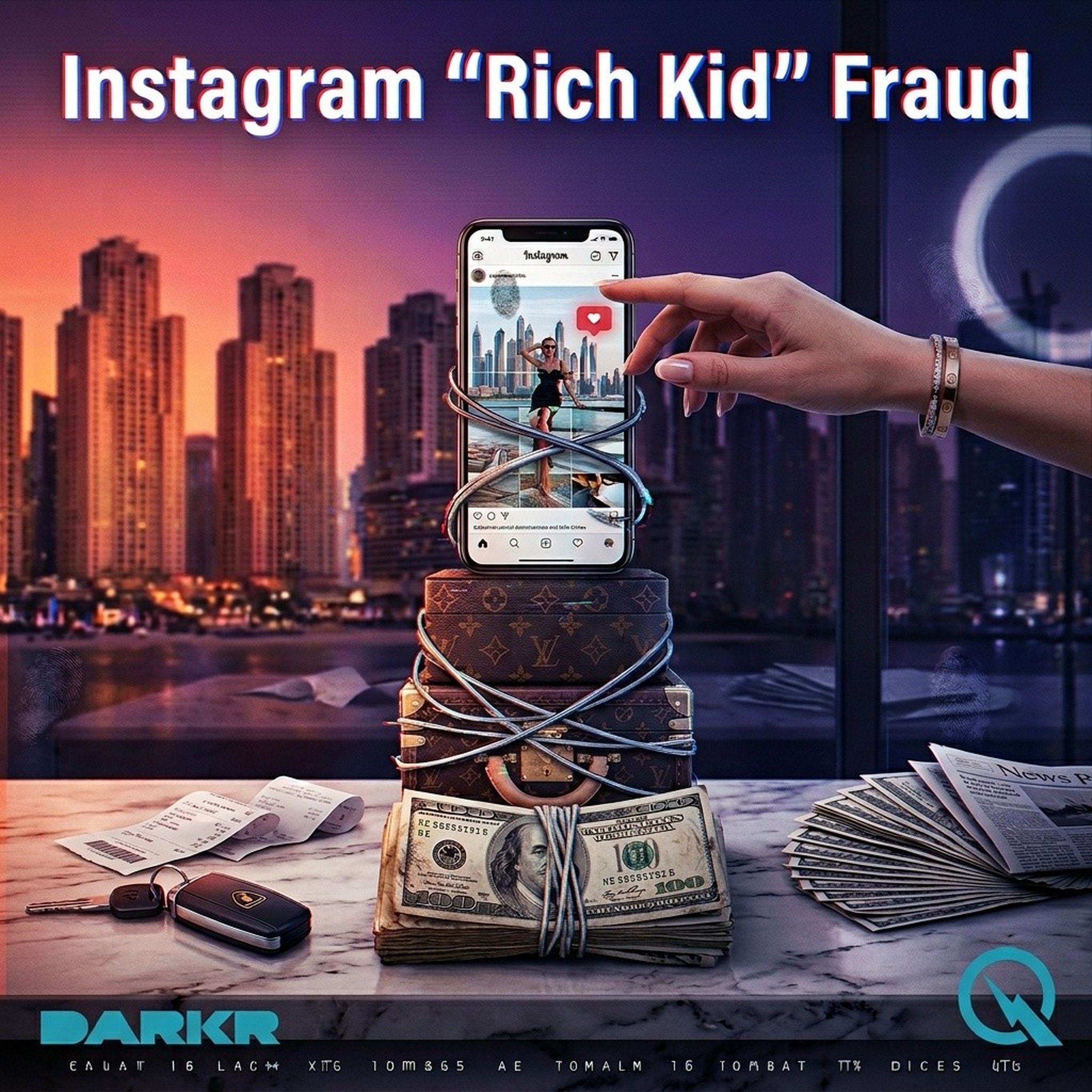 Instagram "Rich Kid" Fraud