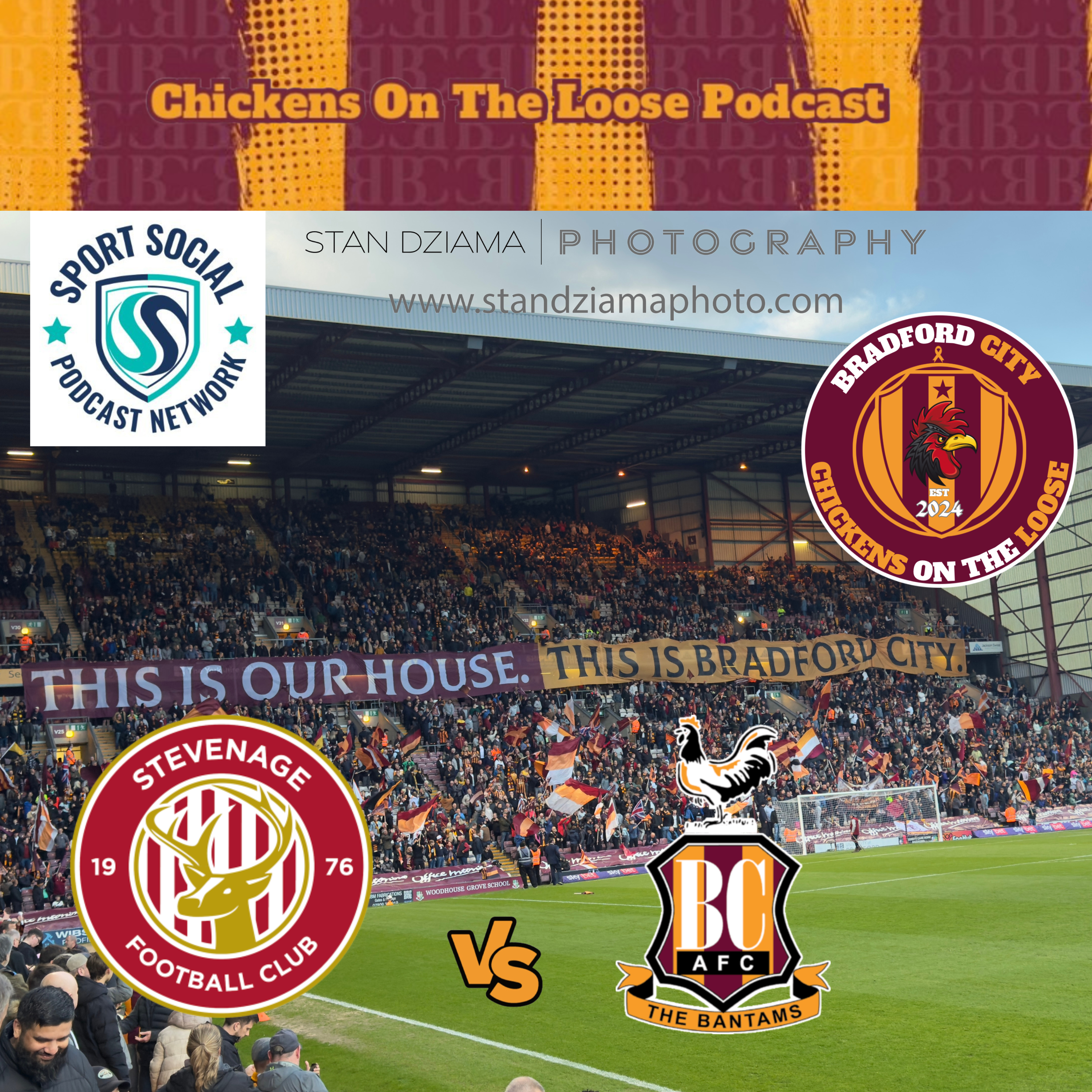 Stevenage vs Bradford Preview / Sheffield Wednesday chat episode artwork
