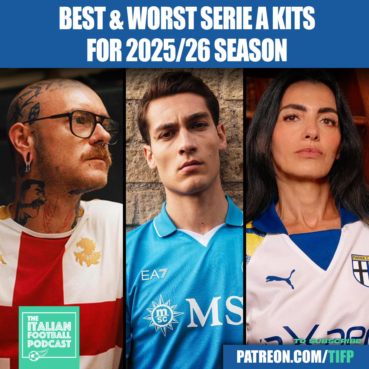 Best & Worst Serie A Kits For 2025/26 Season