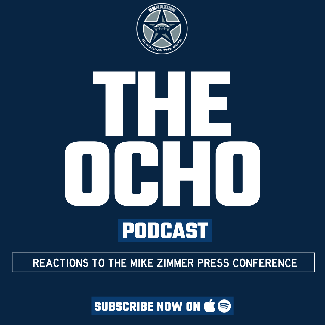 The Ocho: Reactions to the Mike Zimmer press conference episode artwork