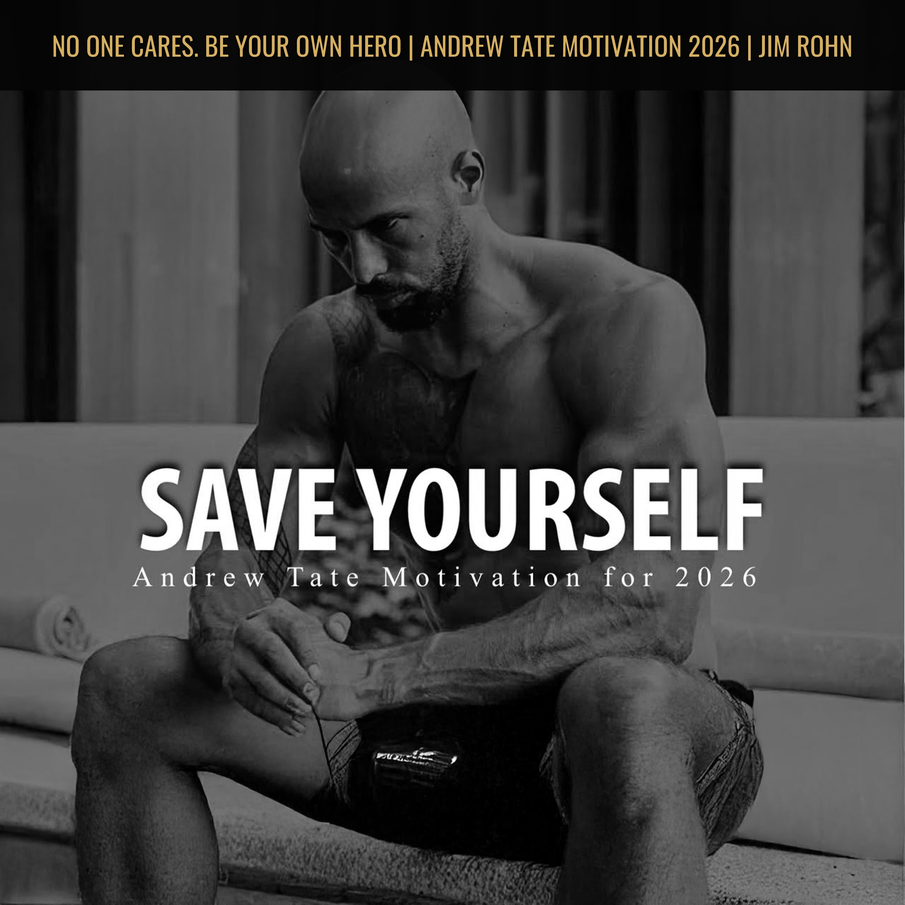 NO ONE CARES. BE YOUR OWN HERO | Andrew Tate Motivation 2026 | Jim Rohn