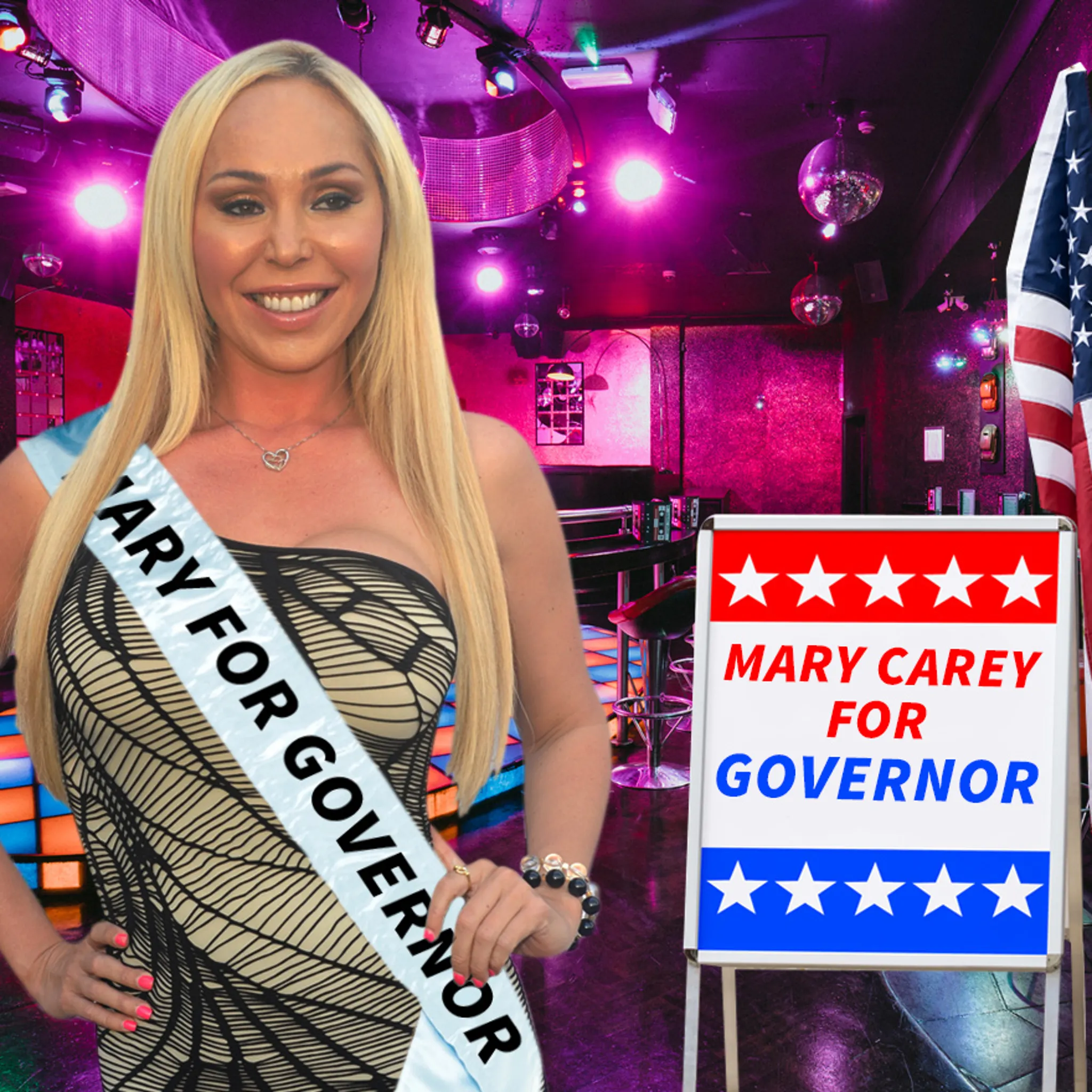 Running for Governor with Mary Carey
